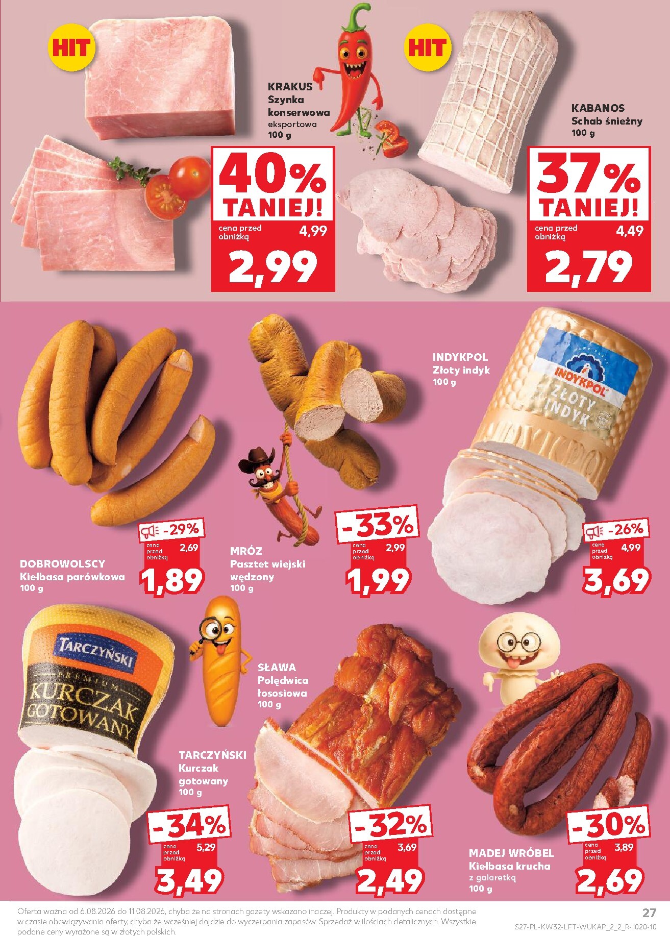 kaufland - Nowa gazetka Kaufland ważna od 06.08.2026 do 11.08.2026 - page: 27