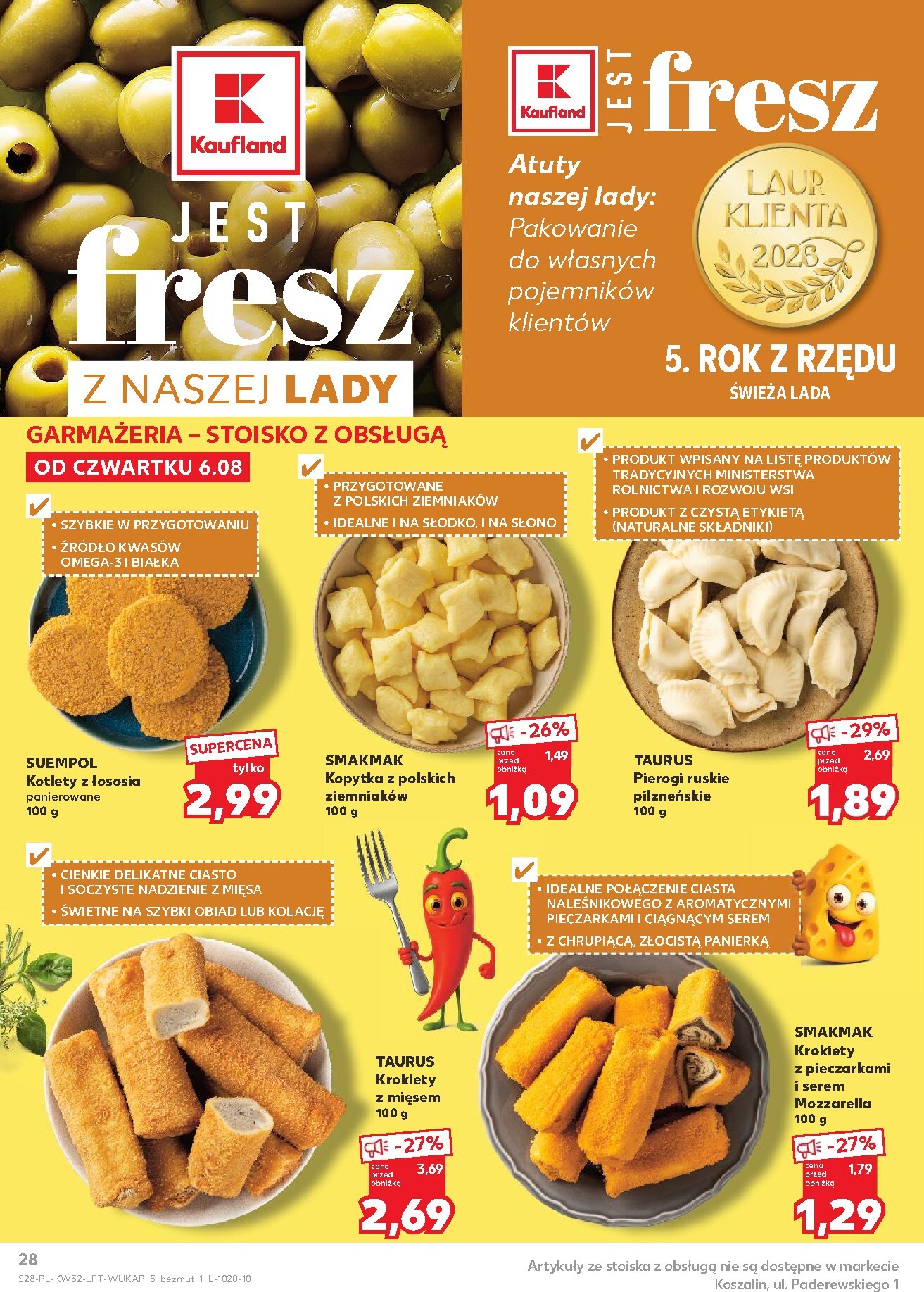 kaufland - Nowa gazetka Kaufland ważna od 06.08.2026 do 11.08.2026 - page: 28