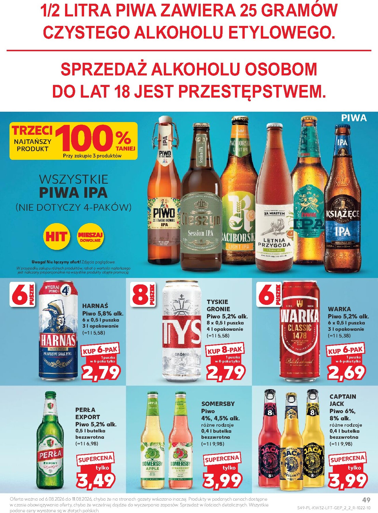 kaufland - Nowa gazetka Kaufland ważna od 06.08.2026 do 11.08.2026 - page: 49