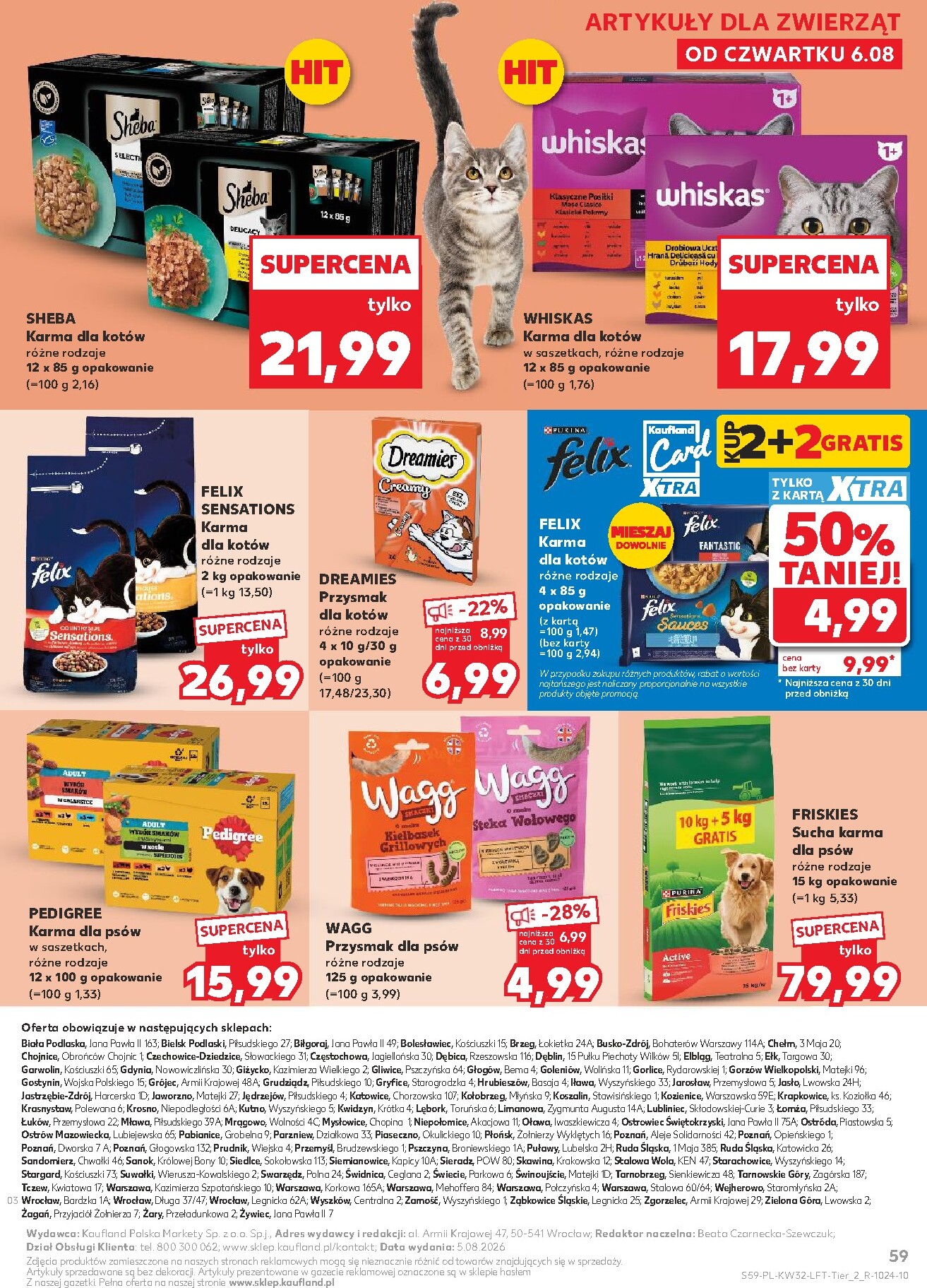 kaufland - Nowa gazetka Kaufland ważna od 06.08.2026 do 11.08.2026 - page: 59