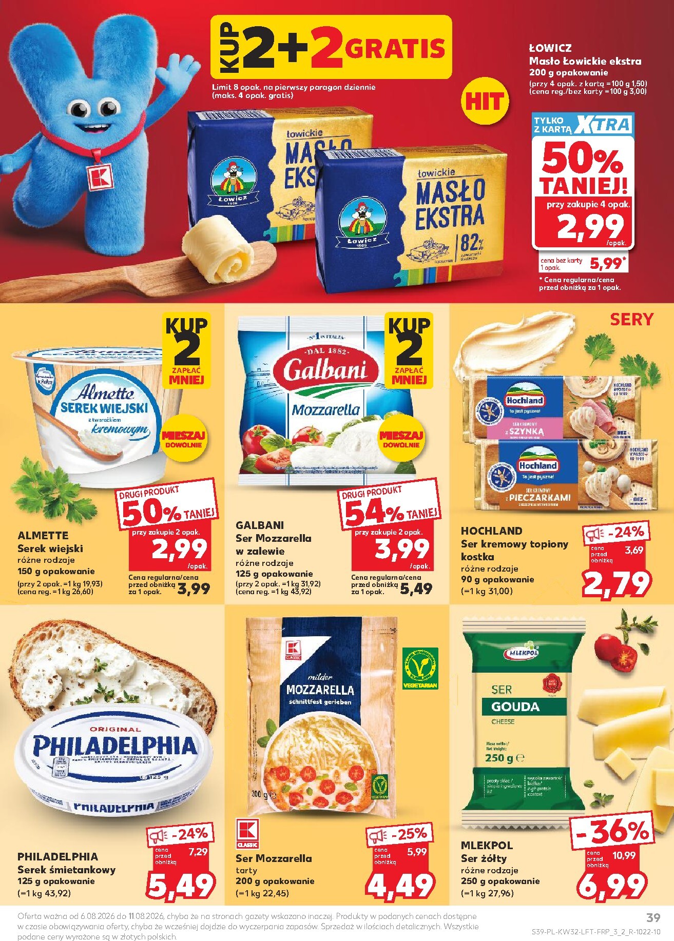 kaufland - Nowa gazetka Kaufland ważna od 06.08.2026 do 11.08.2026 - page: 39