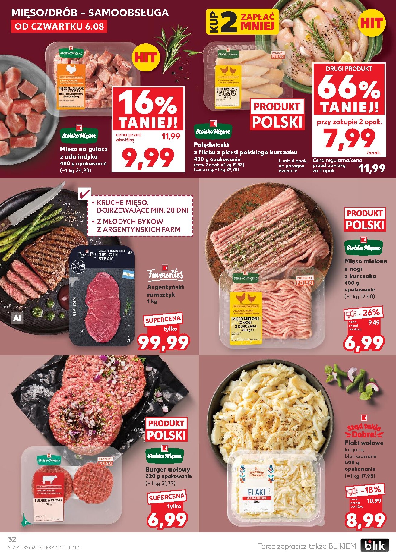 kaufland - Nowa gazetka Kaufland ważna od 06.08.2026 do 11.08.2026 - page: 32