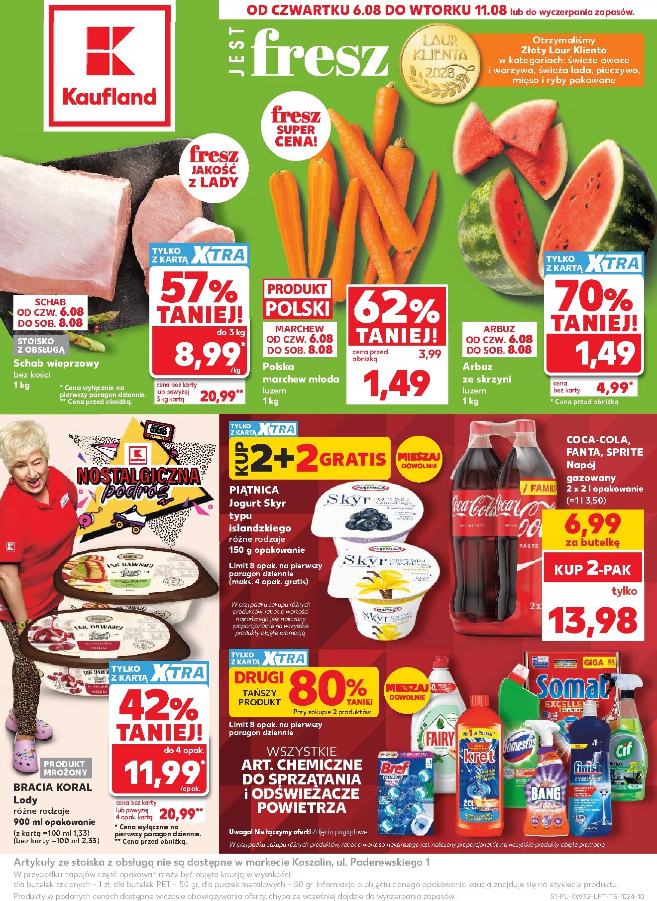 kaufland - Nowa gazetka Kaufland ważna od 06.08.2026 do 11.08.2026 - page: 1