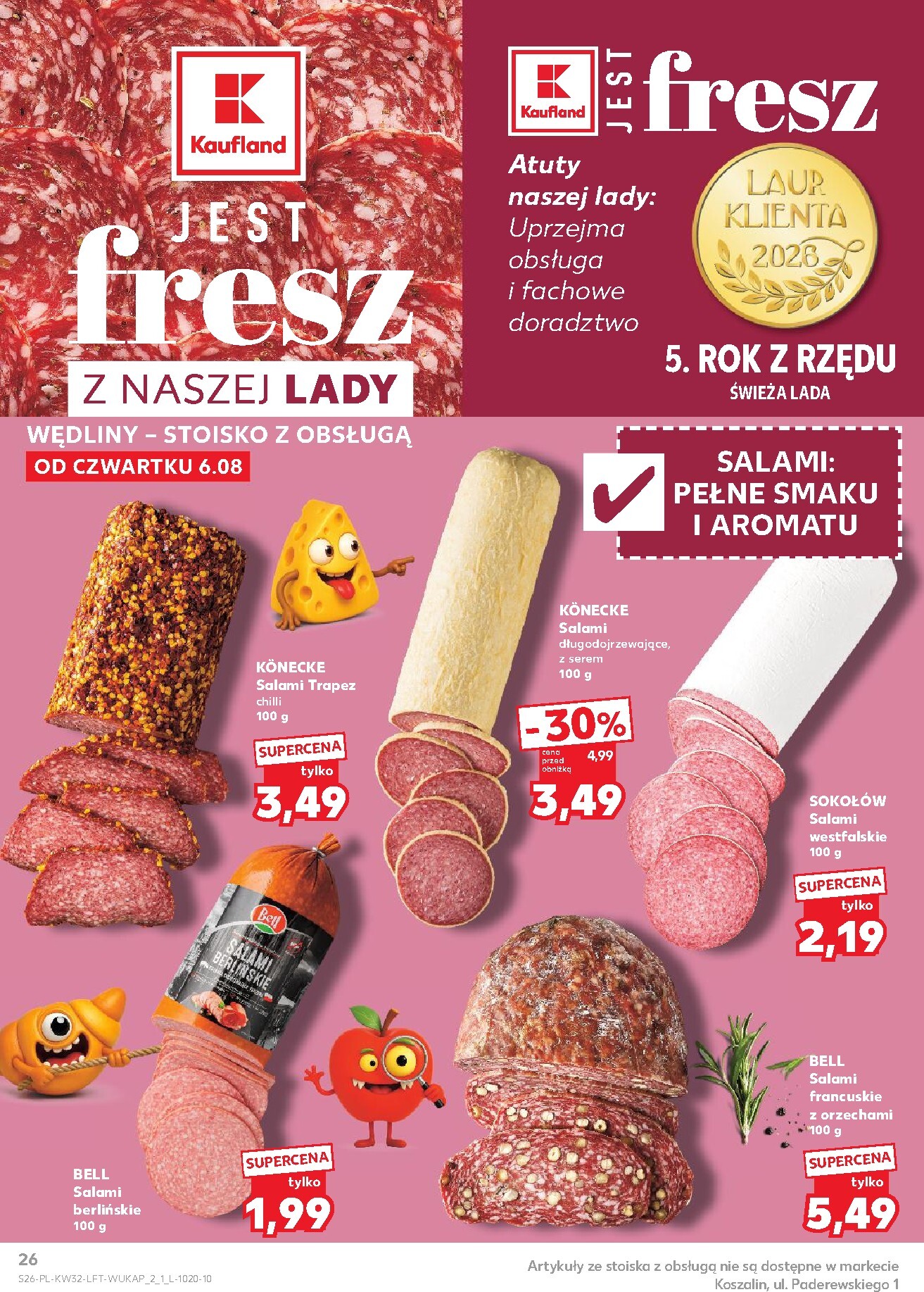 kaufland - Nowa gazetka Kaufland ważna od 06.08.2026 do 11.08.2026 - page: 26