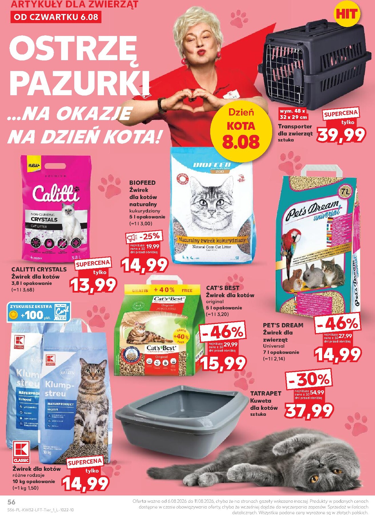 kaufland - Nowa gazetka Kaufland ważna od 06.08.2026 do 11.08.2026 - page: 56