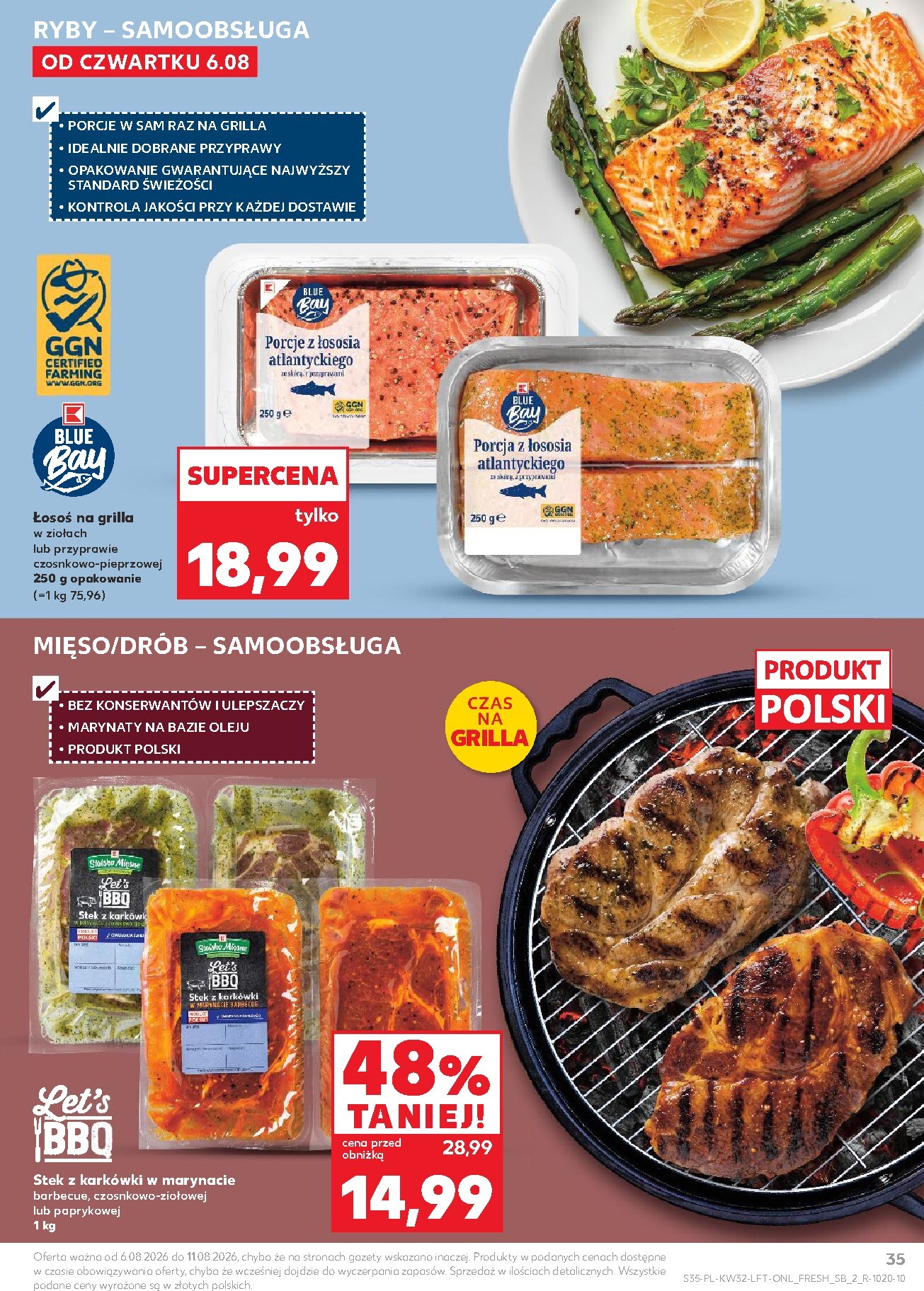 kaufland - Nowa gazetka Kaufland ważna od 06.08.2026 do 11.08.2026 - page: 35