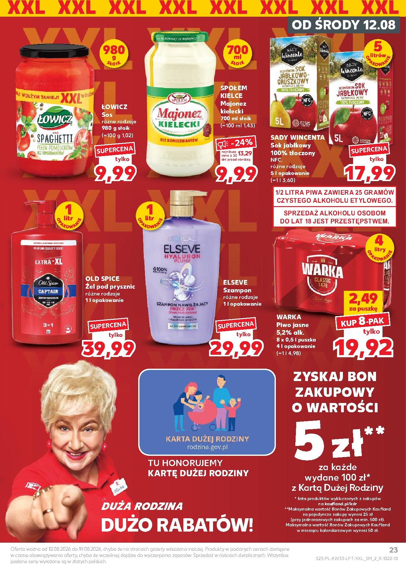 kaufland - Nowa gazetka Kaufland ważna od 12.08.2026 do 19.08.2026 - page: 23