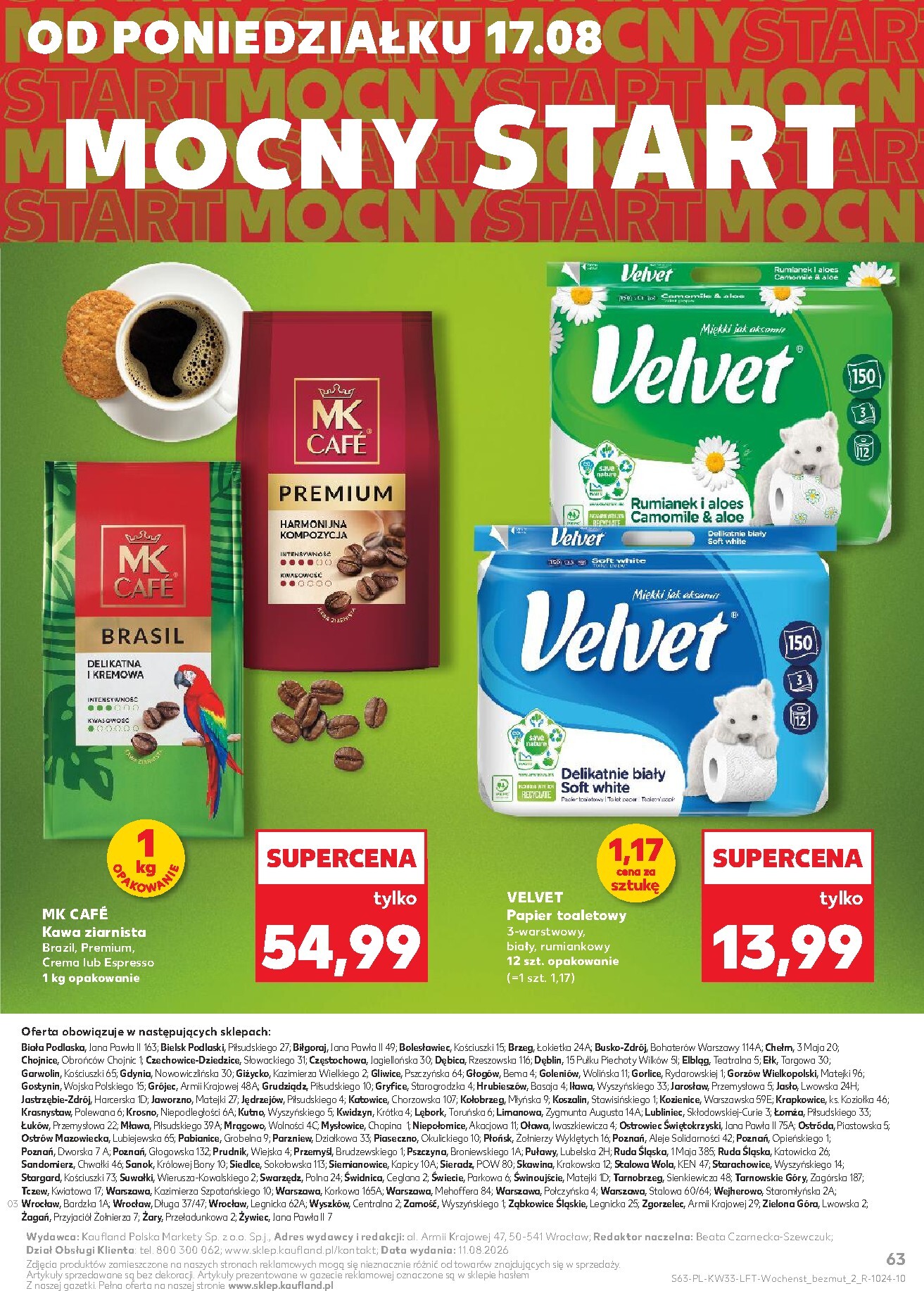 kaufland - Nowa gazetka Kaufland ważna od 12.08.2026 do 19.08.2026 - page: 63