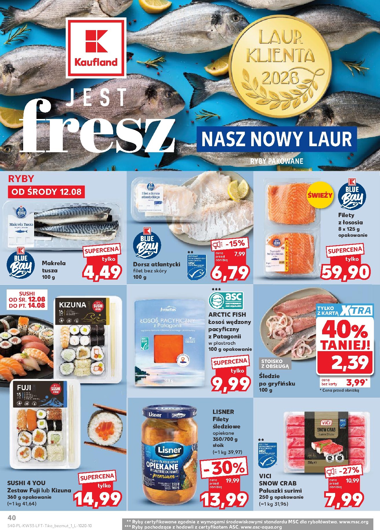 kaufland - Nowa gazetka Kaufland ważna od 12.08.2026 do 19.08.2026 - page: 40