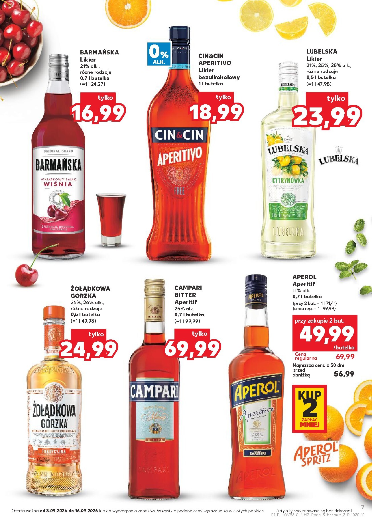 kaufland - Nowa gazetka Kaufland - Barek ważna od 03.09.2026 do 16.09.2026 - page: 7
