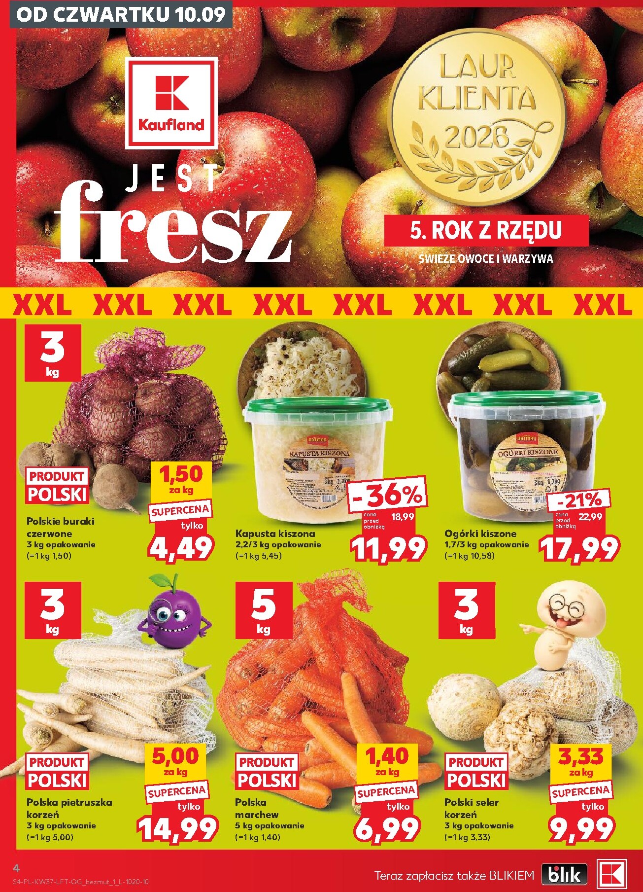 kaufland - Nowa gazetka Kaufland ważna od 10.09.2026 do 16.09.2026 - page: 4