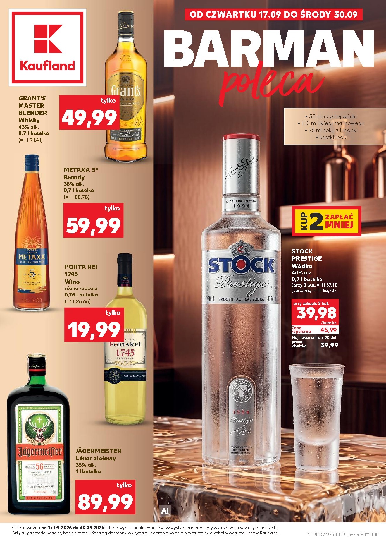 kaufland - Nowa gazetka Kaufland - Barek ważna od 17.09.2026 do 30.09.2026