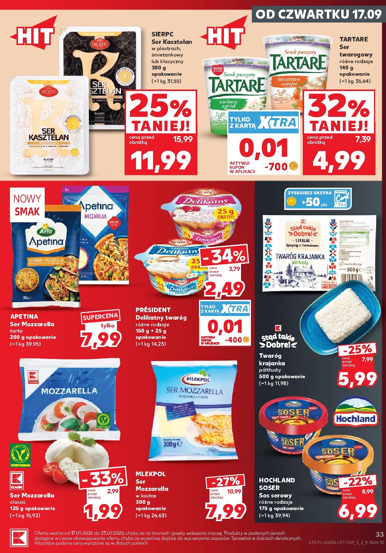kaufland - Nowa gazetka Kaufland ważna od 17.09.2026 do 23.09.2026 - page: 33