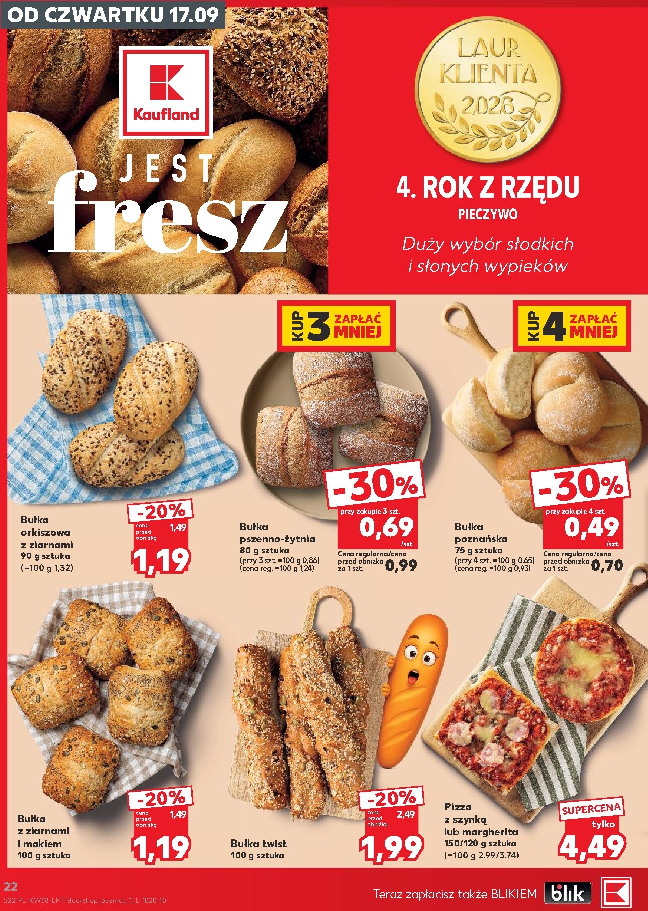 kaufland - Nowa gazetka Kaufland ważna od 17.09.2026 do 23.09.2026 - page: 22