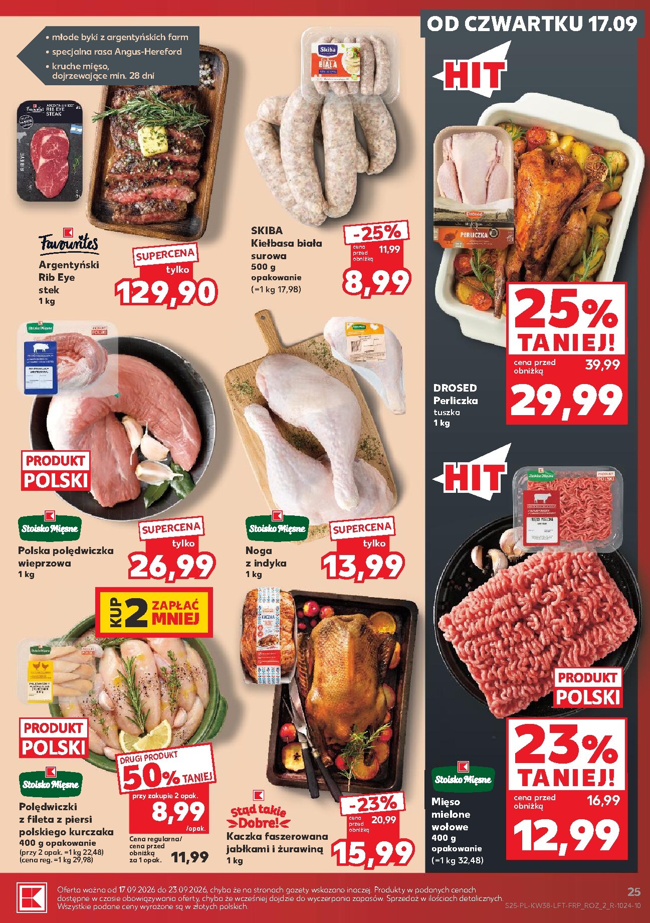 kaufland - Nowa gazetka Kaufland ważna od 17.09.2026 do 23.09.2026 - page: 25