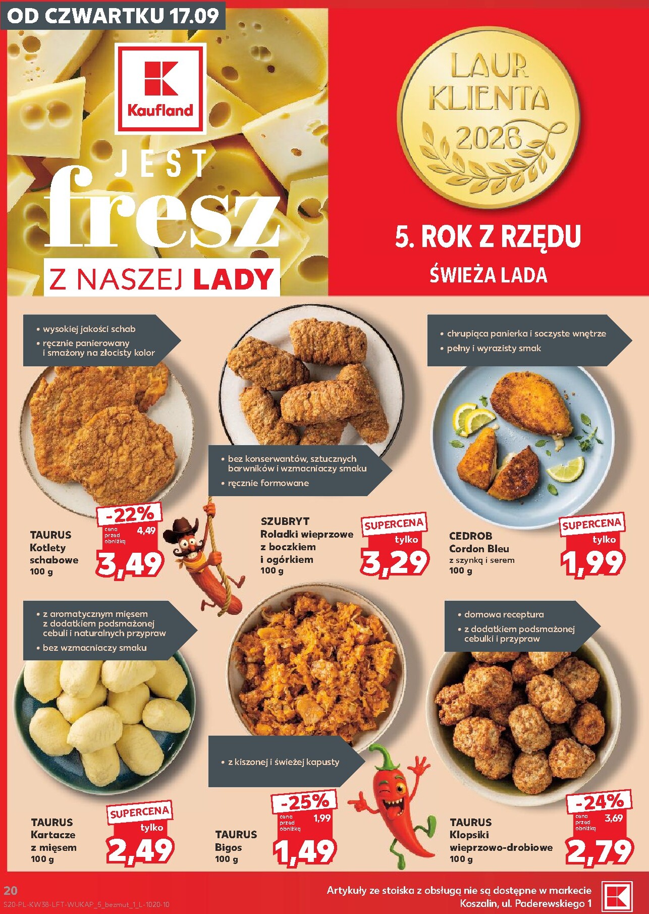 kaufland - Nowa gazetka Kaufland ważna od 17.09.2026 do 23.09.2026 - page: 20