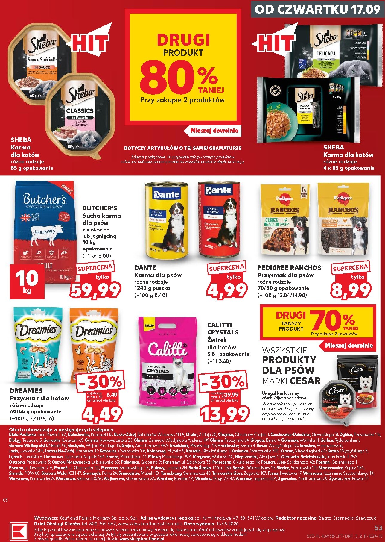 kaufland - Nowa gazetka Kaufland ważna od 17.09.2026 do 23.09.2026 - page: 53