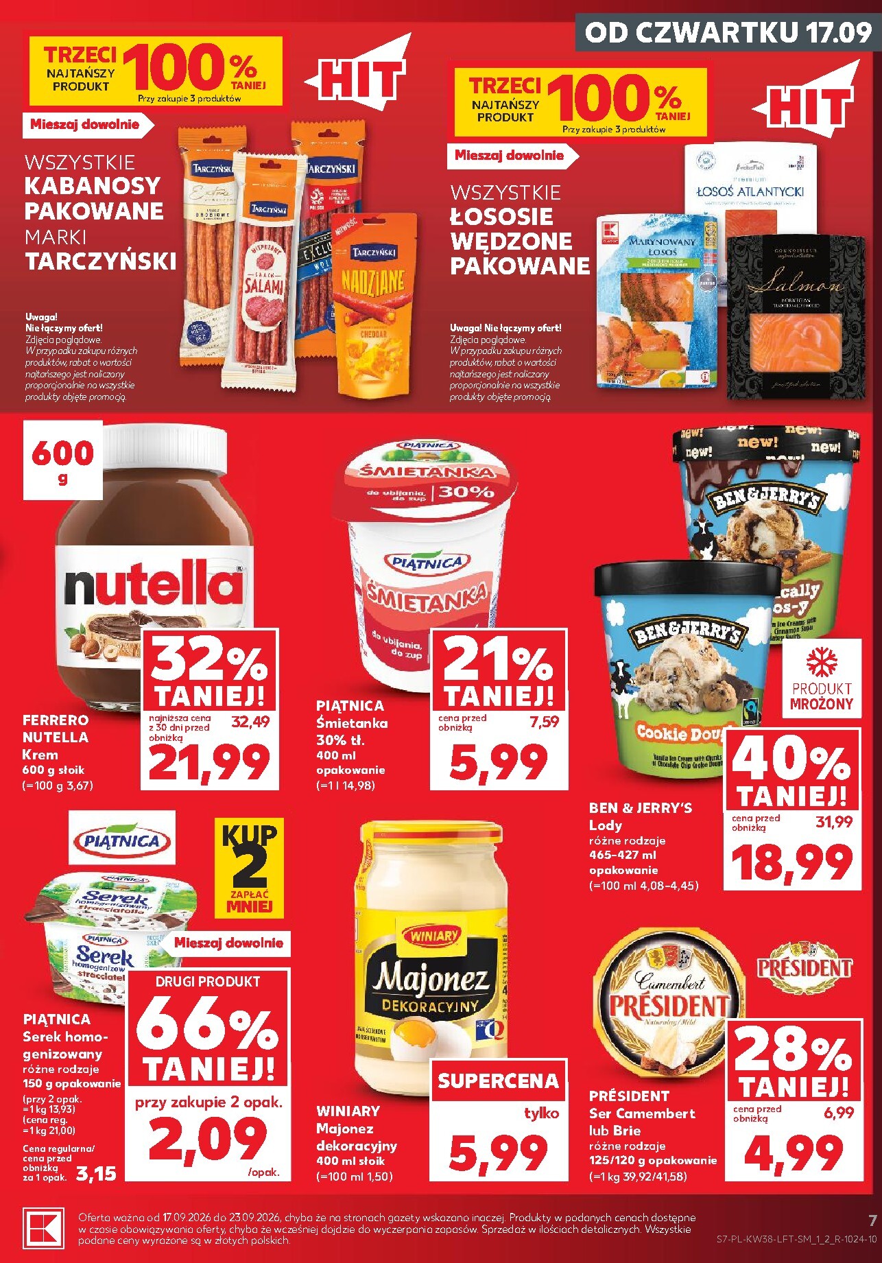 kaufland - Nowa gazetka Kaufland ważna od 17.09.2026 do 23.09.2026 - page: 7