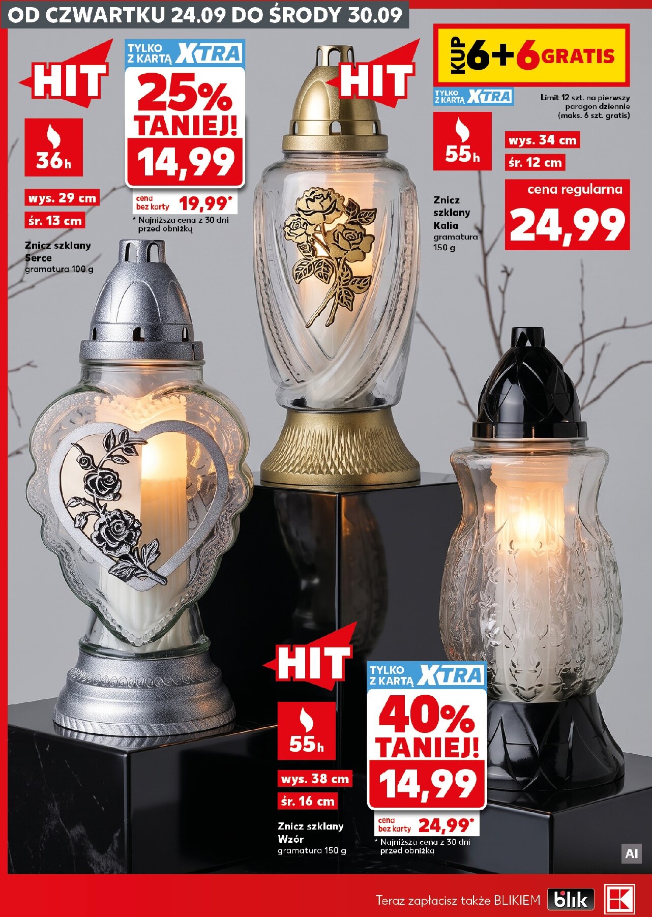 kaufland - Nowa gazetka Kaufland - Katalog Znicze ważna od 24.09.2026 do 30.09.2026 - page: 4