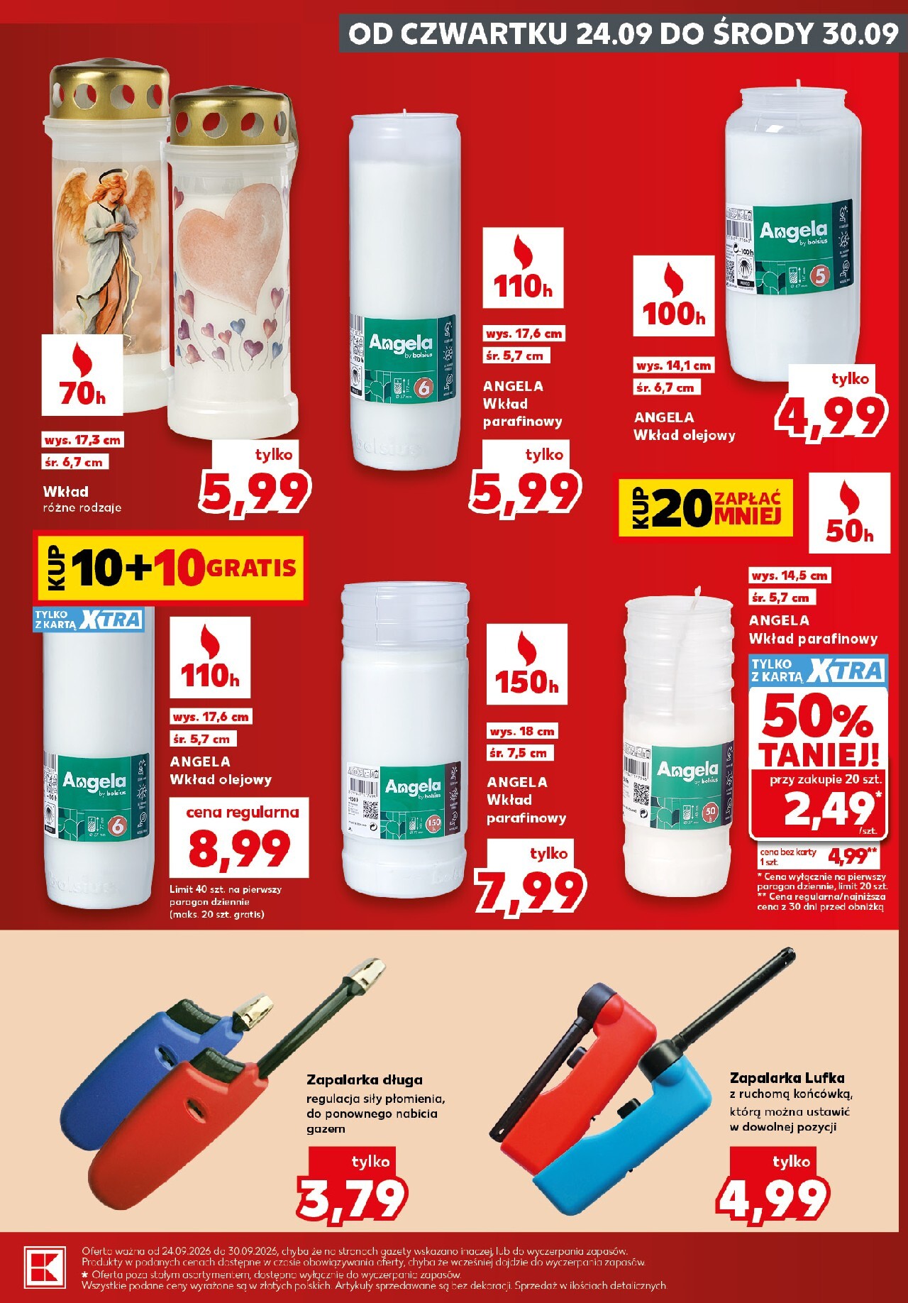 kaufland - Nowa gazetka Kaufland - Katalog Znicze ważna od 24.09.2026 do 30.09.2026 - page: 17