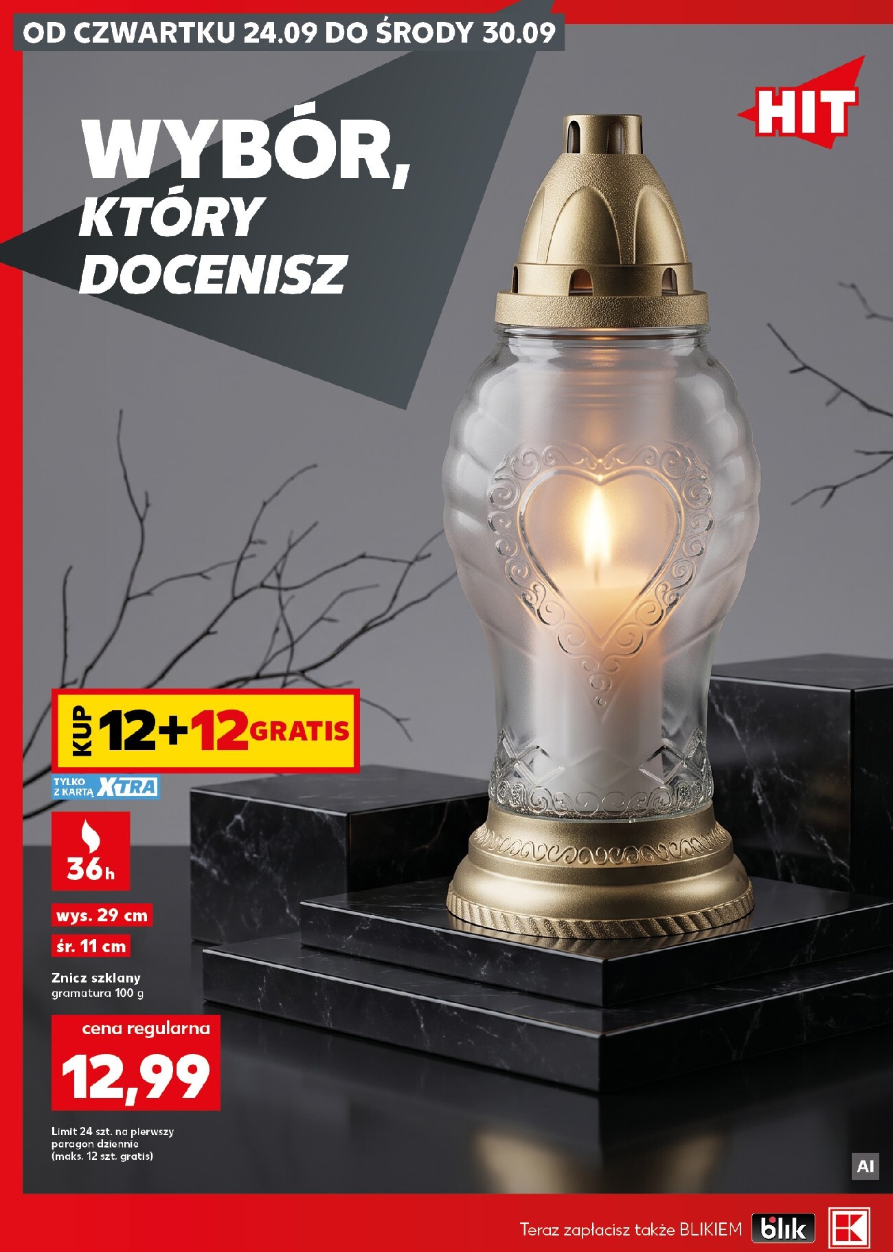 kaufland - Nowa gazetka Kaufland - Katalog Znicze ważna od 24.09.2026 do 30.09.2026 - page: 2