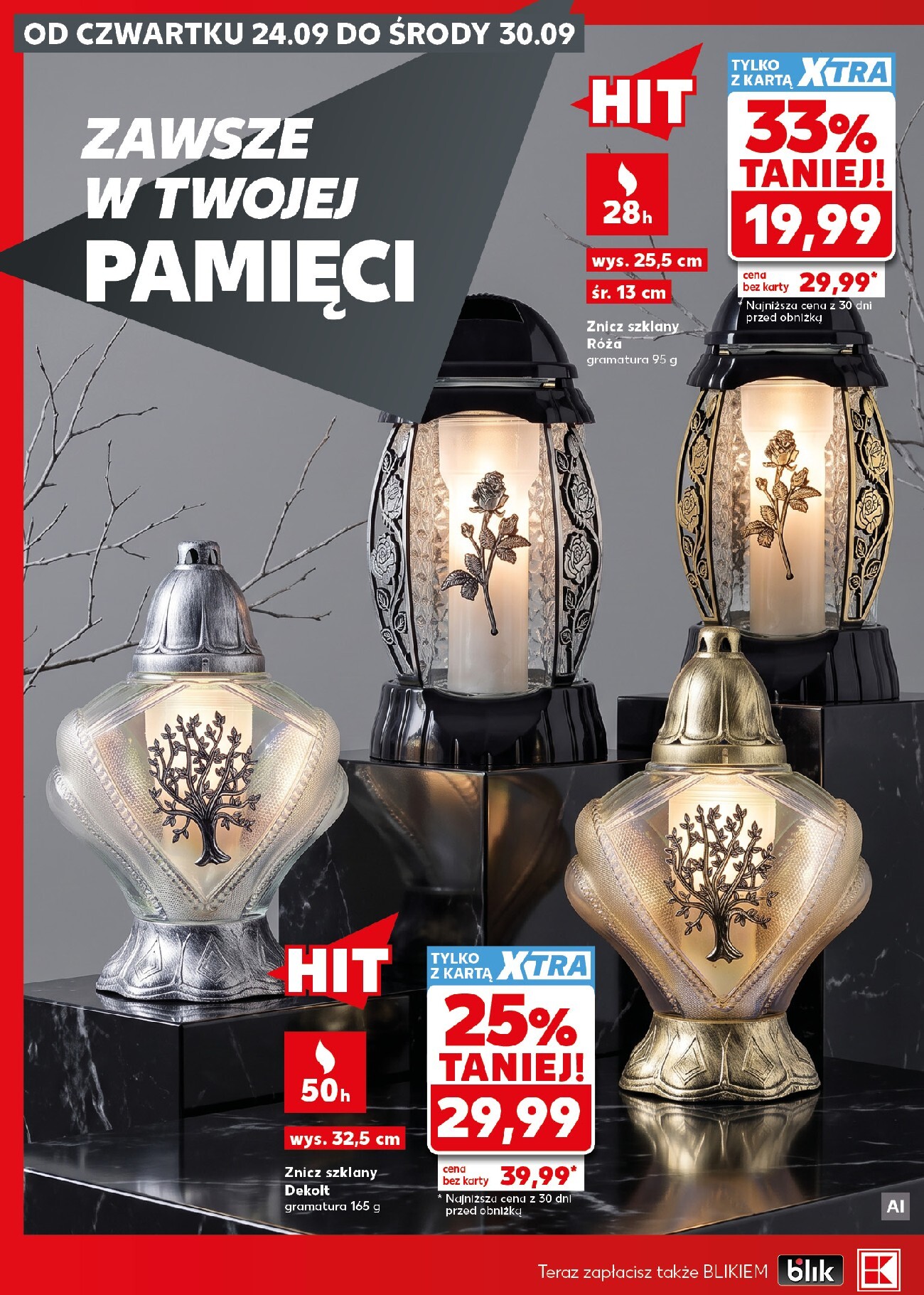 kaufland - Nowa gazetka Kaufland - Katalog Znicze ważna od 24.09.2026 do 30.09.2026 - page: 6