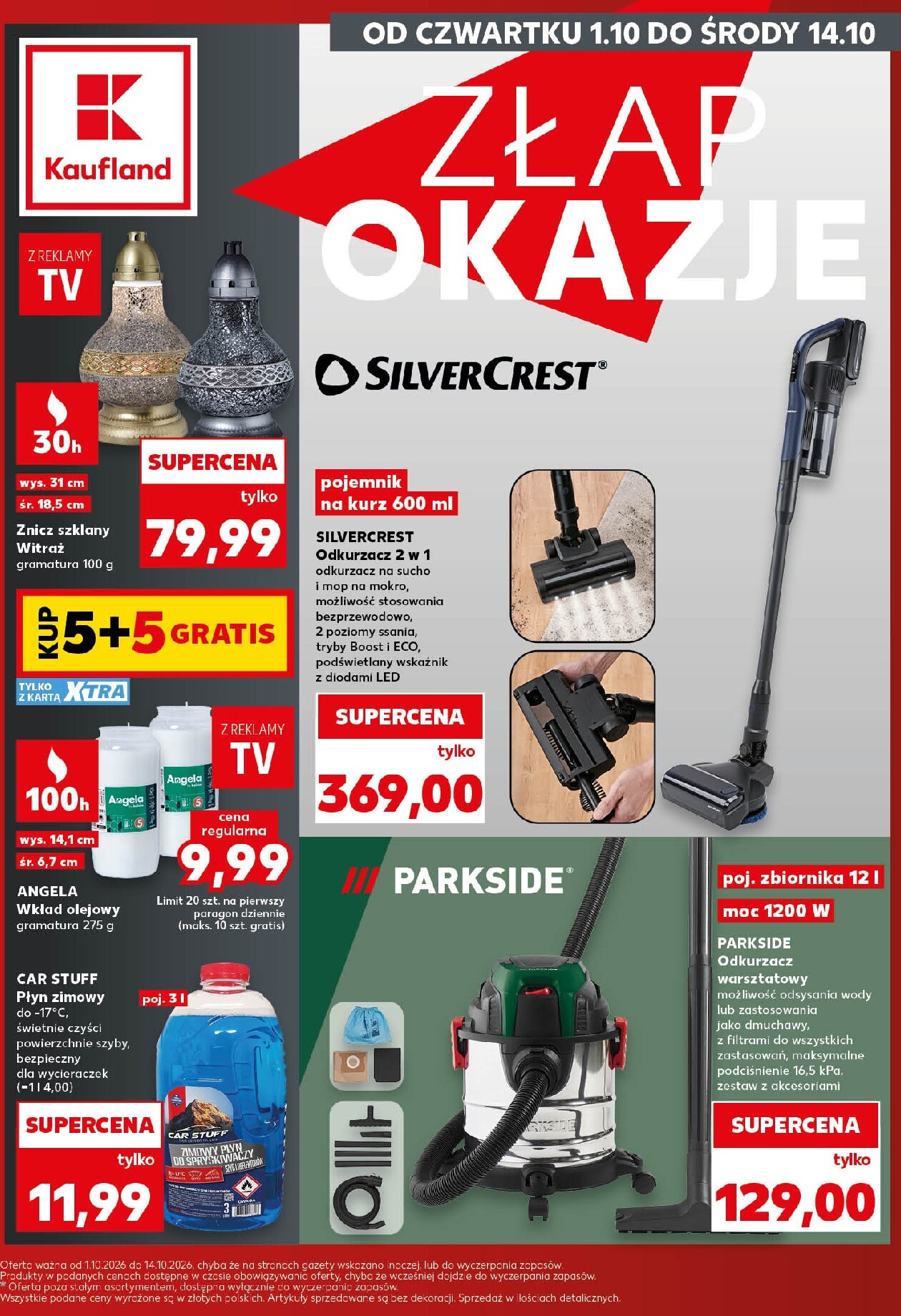 kaufland - Nowa gazetka Kaufland ważna od 01.10.2026 do 14.10.2026 - page: 1