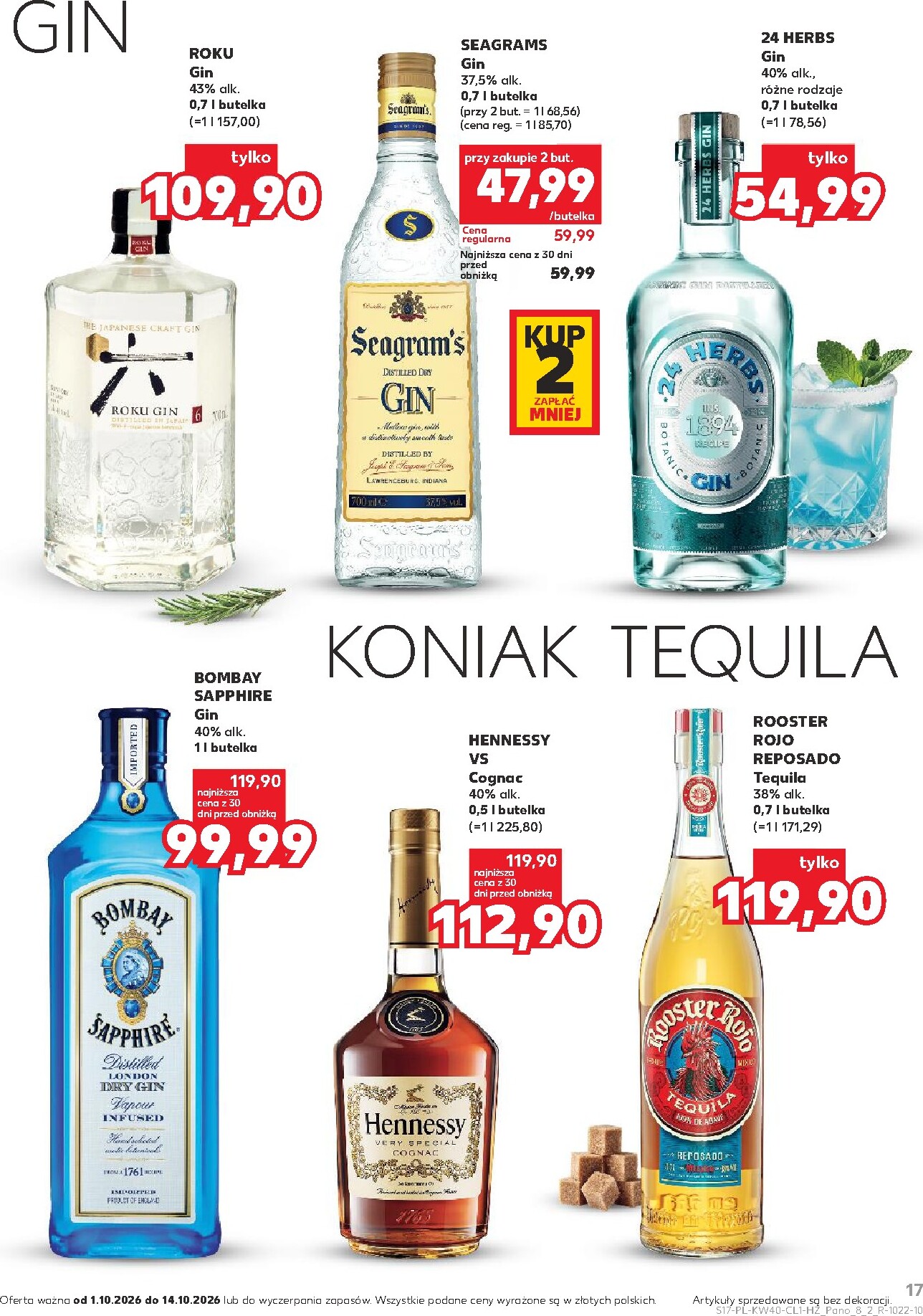 kaufland - Nowa gazetka Kaufland - Barek ważna od 01.10.2026 do 14.10.2026 - page: 17