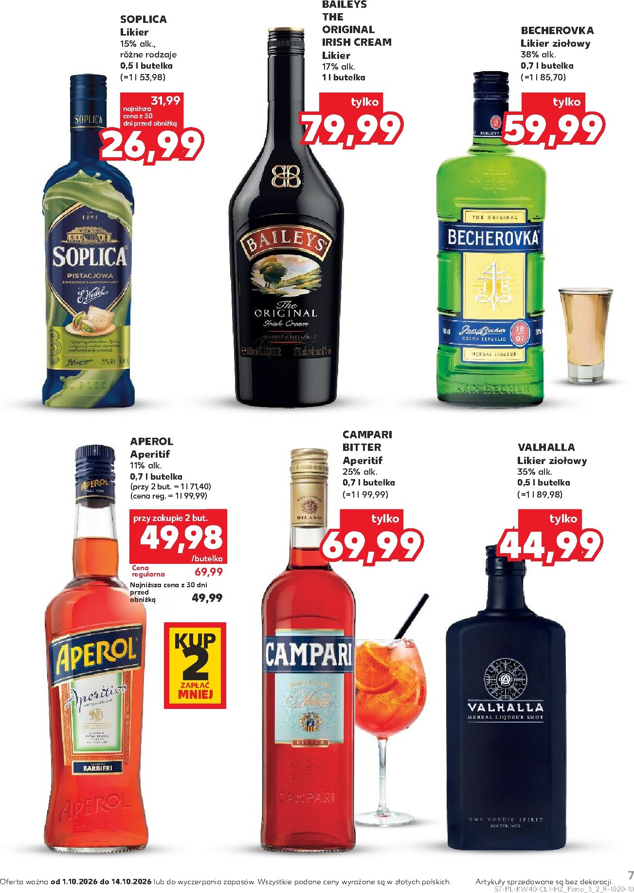 kaufland - Nowa gazetka Kaufland - Barek ważna od 01.10.2026 do 14.10.2026 - page: 7