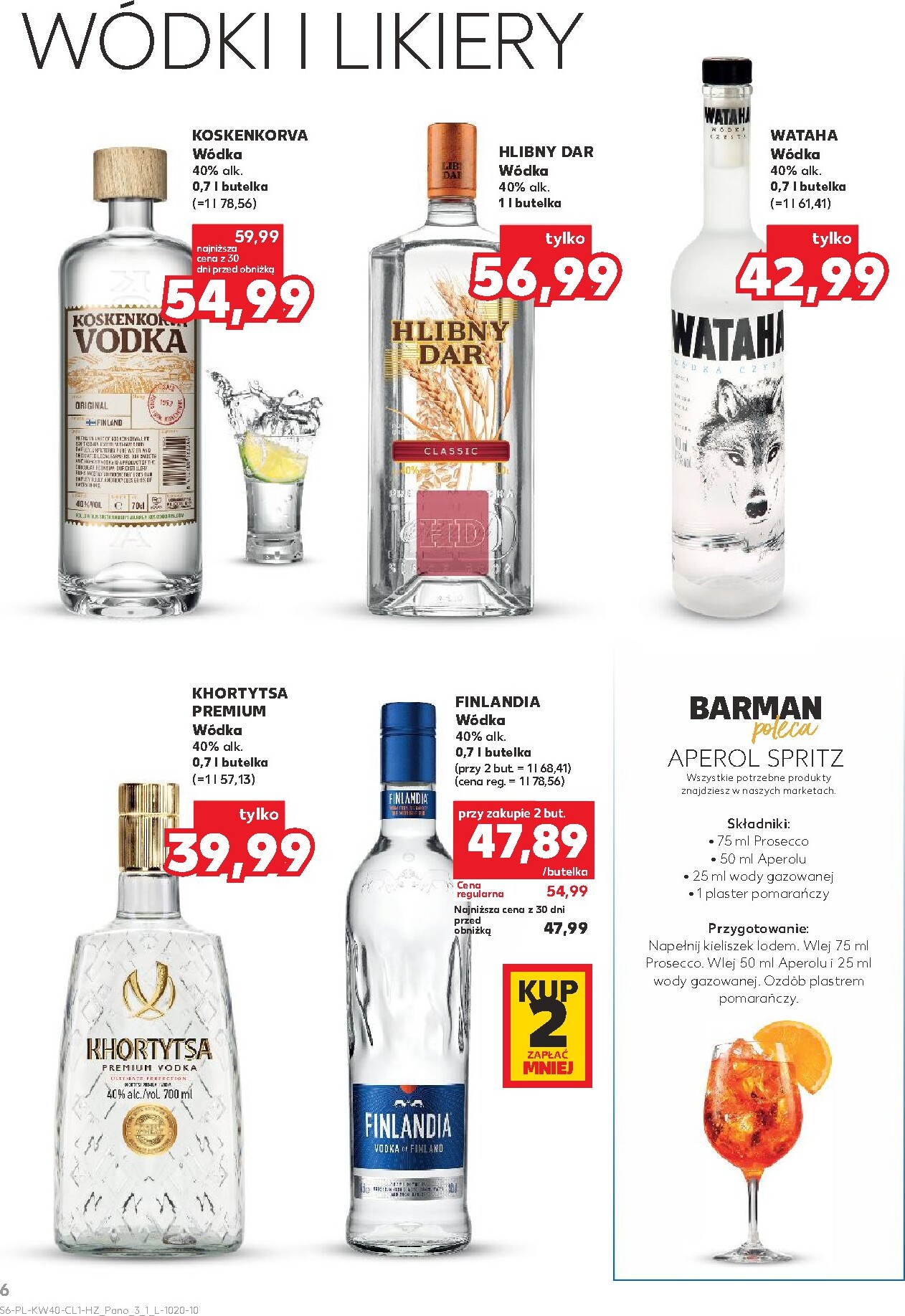 kaufland - Nowa gazetka Kaufland - Barek ważna od 01.10.2026 do 14.10.2026 - page: 6