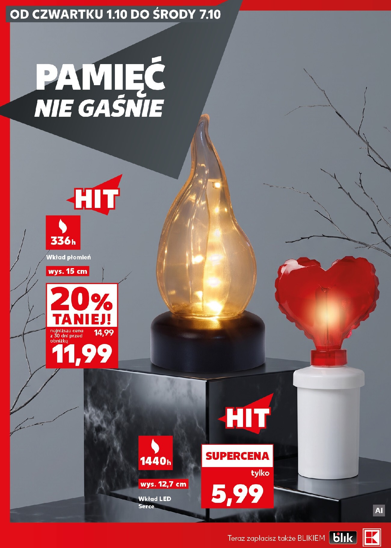 kaufland - Nowa gazetka Kaufland - Katalog Znicze ważna od 01.10.2026 do 07.10.2026 - page: 18
