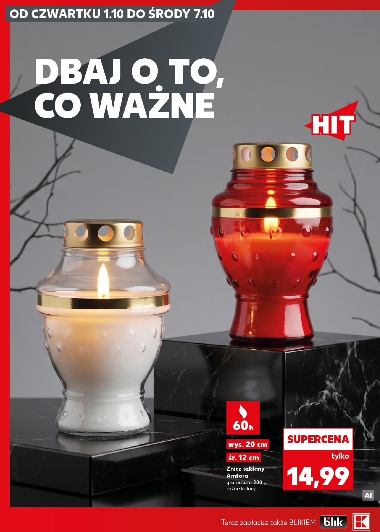 kaufland - Nowa gazetka Kaufland - Katalog Znicze ważna od 01.10.2026 do 07.10.2026 - page: 10