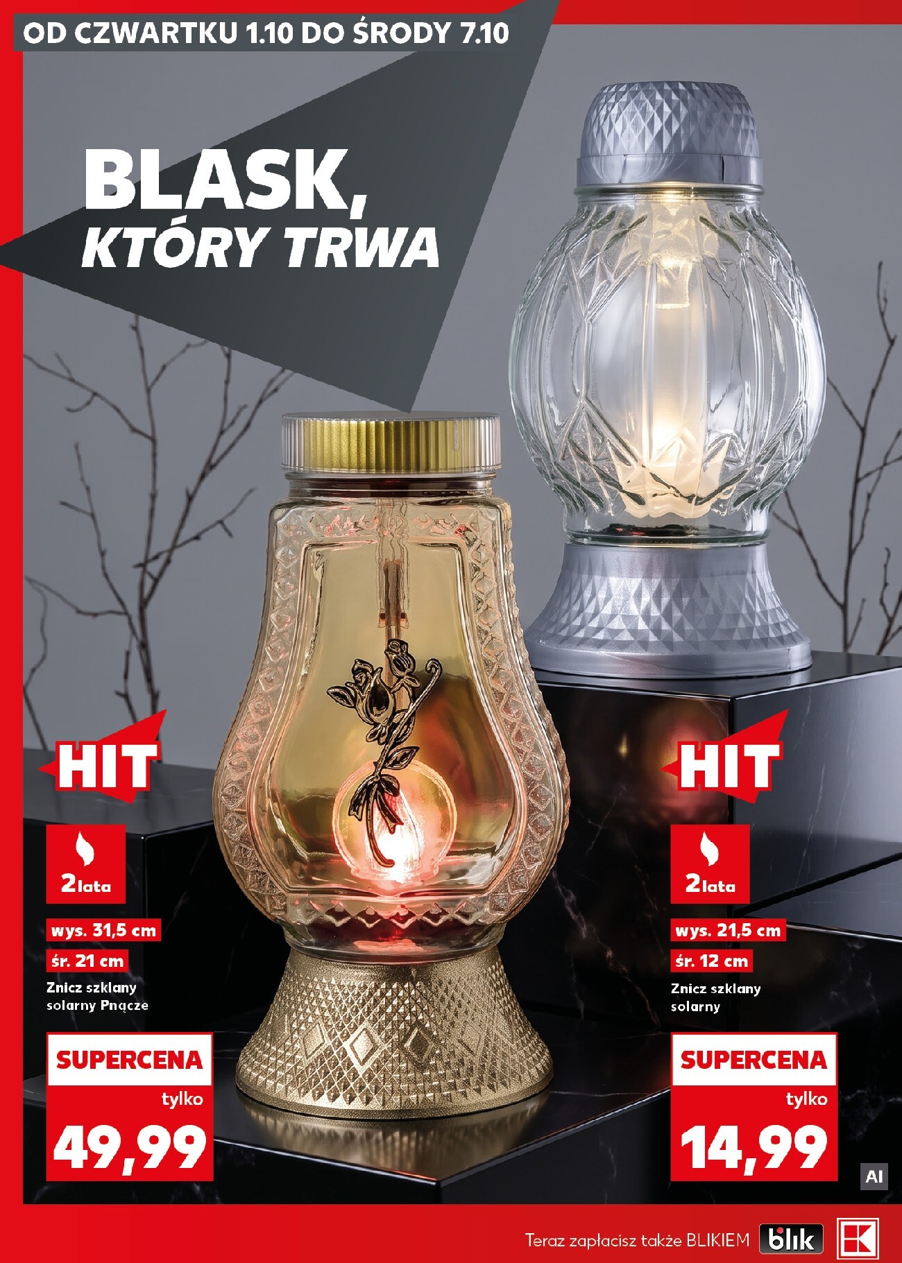 kaufland - Nowa gazetka Kaufland - Katalog Znicze ważna od 01.10.2026 do 07.10.2026 - page: 14