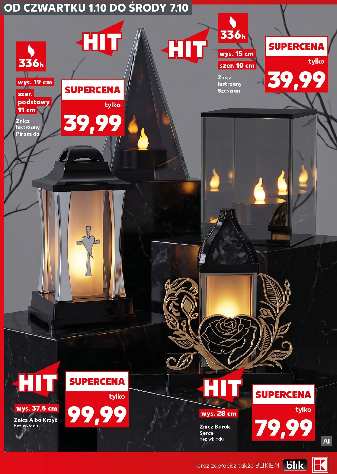 kaufland - Nowa gazetka Kaufland - Katalog Znicze ważna od 01.10.2026 do 07.10.2026 - page: 12