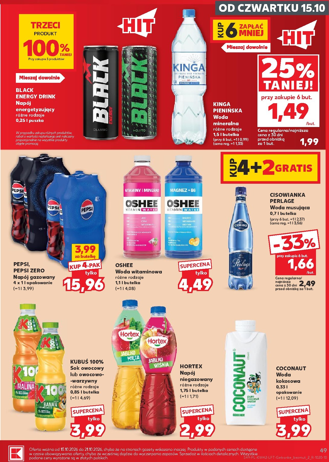 kaufland - Nowa gazetka Kaufland ważna od 15.10.2026 do 21.10.2026 - page: 49
