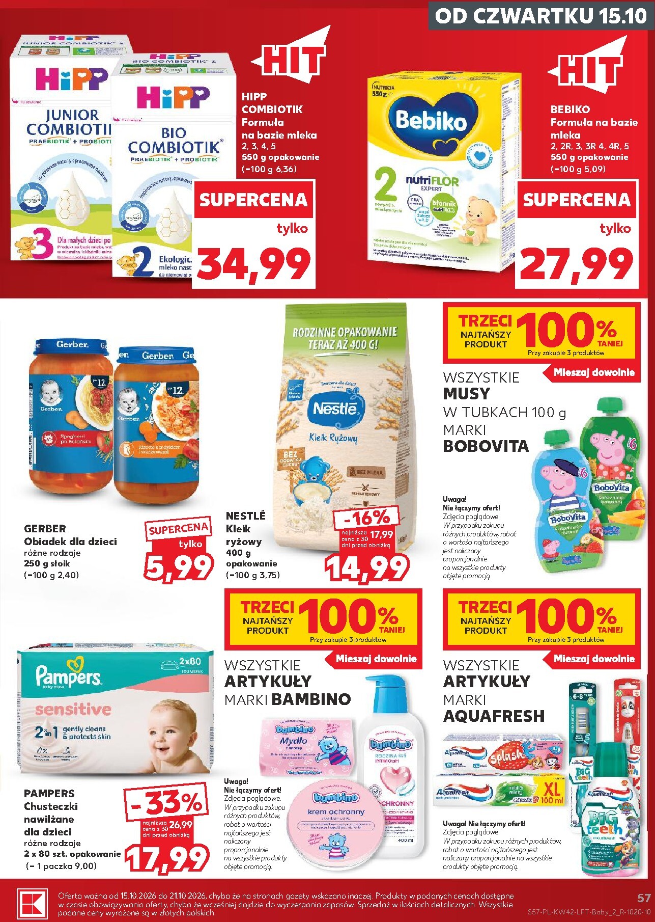 kaufland - Nowa gazetka Kaufland ważna od 15.10.2026 do 21.10.2026 - page: 57
