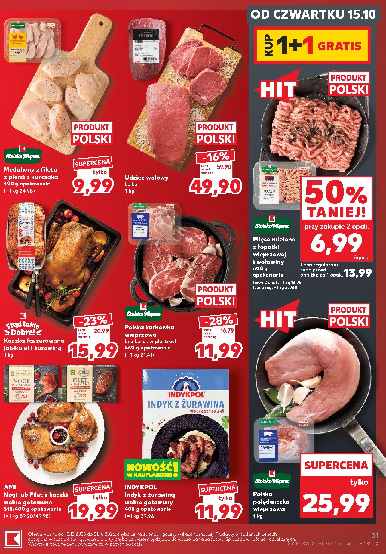 kaufland - Nowa gazetka Kaufland ważna od 15.10.2026 do 21.10.2026 - page: 31