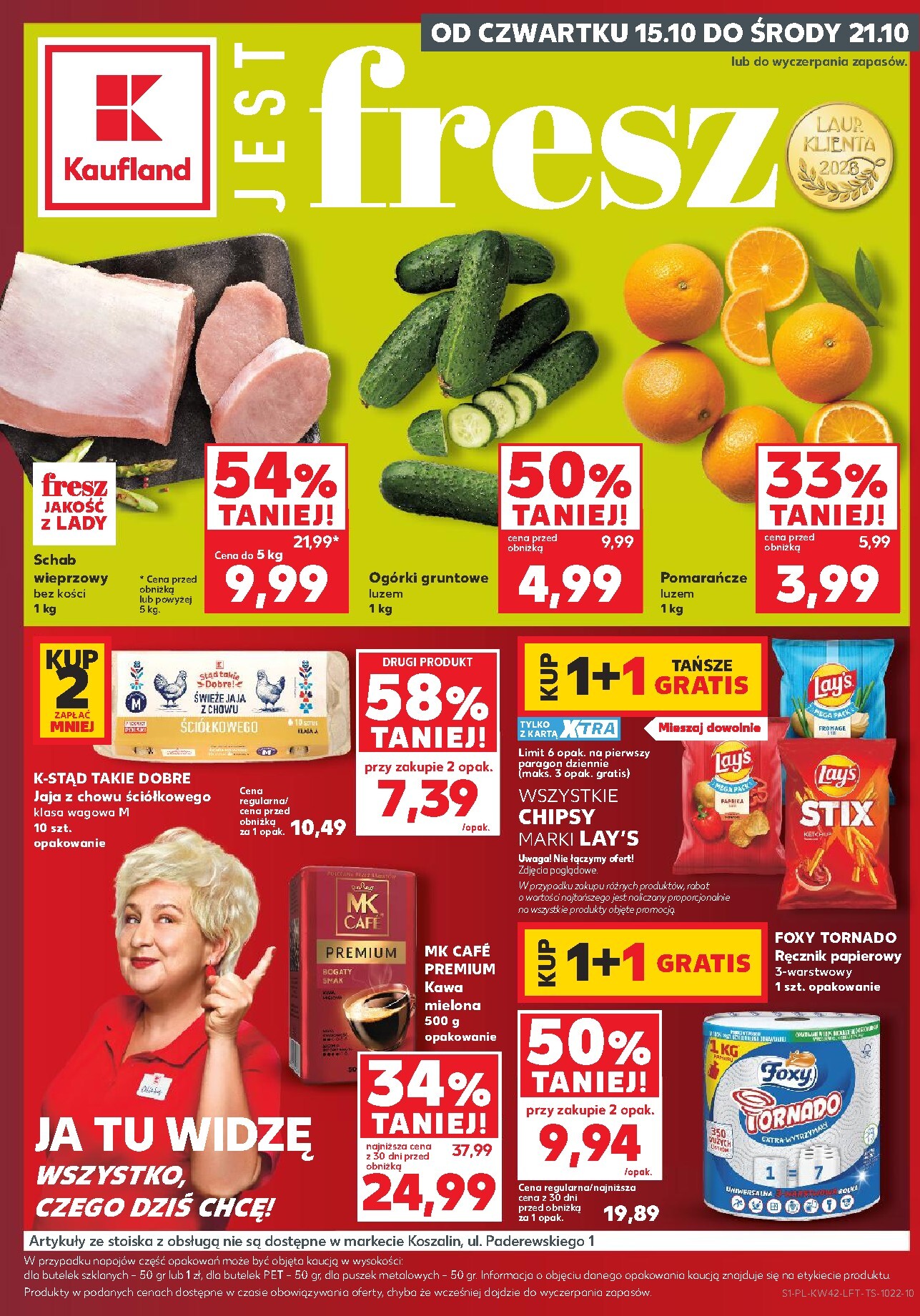 kaufland - Nowa gazetka Kaufland ważna od 15.10.2026 do 21.10.2026