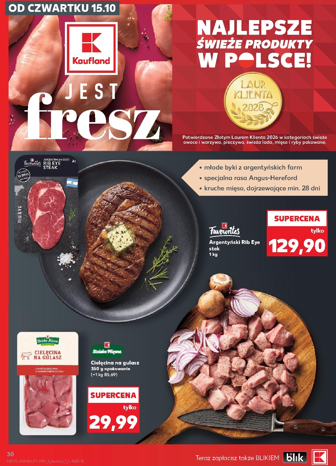 kaufland - Nowa gazetka Kaufland ważna od 15.10.2026 do 21.10.2026 - page: 30