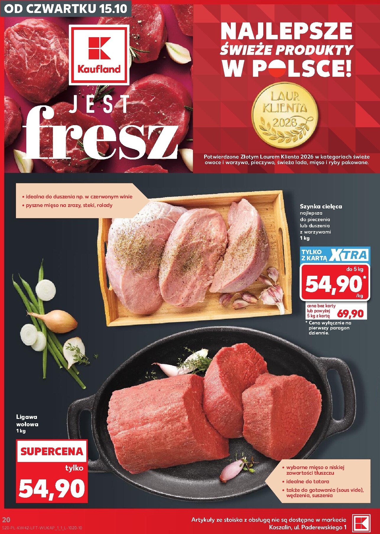 kaufland - Nowa gazetka Kaufland ważna od 15.10.2026 do 21.10.2026 - page: 20