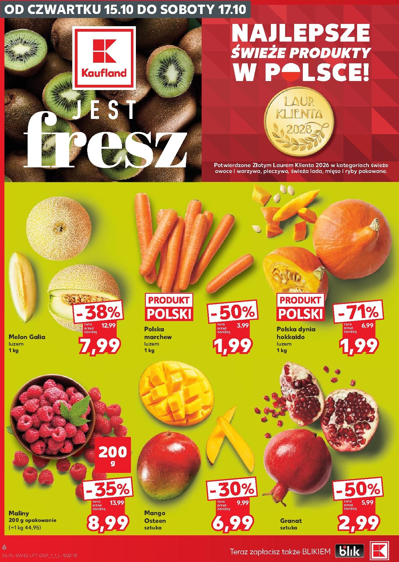 kaufland - Nowa gazetka Kaufland ważna od 15.10.2026 do 21.10.2026 - page: 6