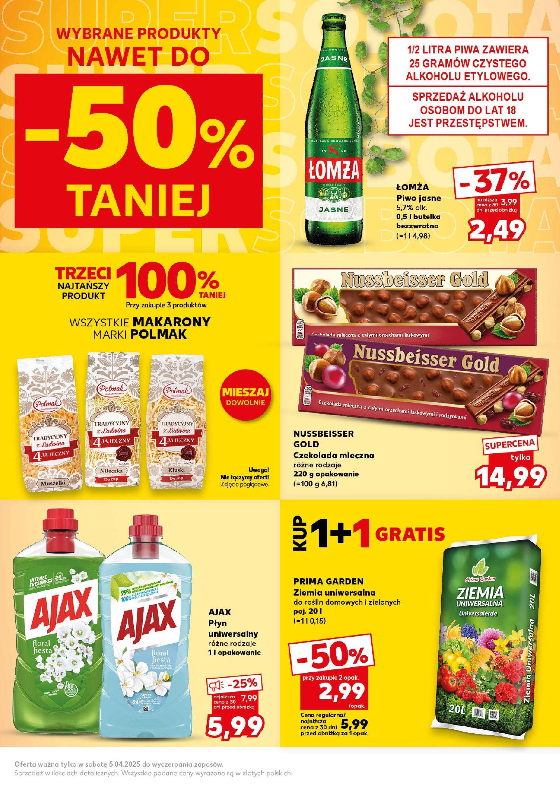 kaufland - Kaufland - Super Sobota gazetka ważna od 05.04. - 05.04. - page: 3