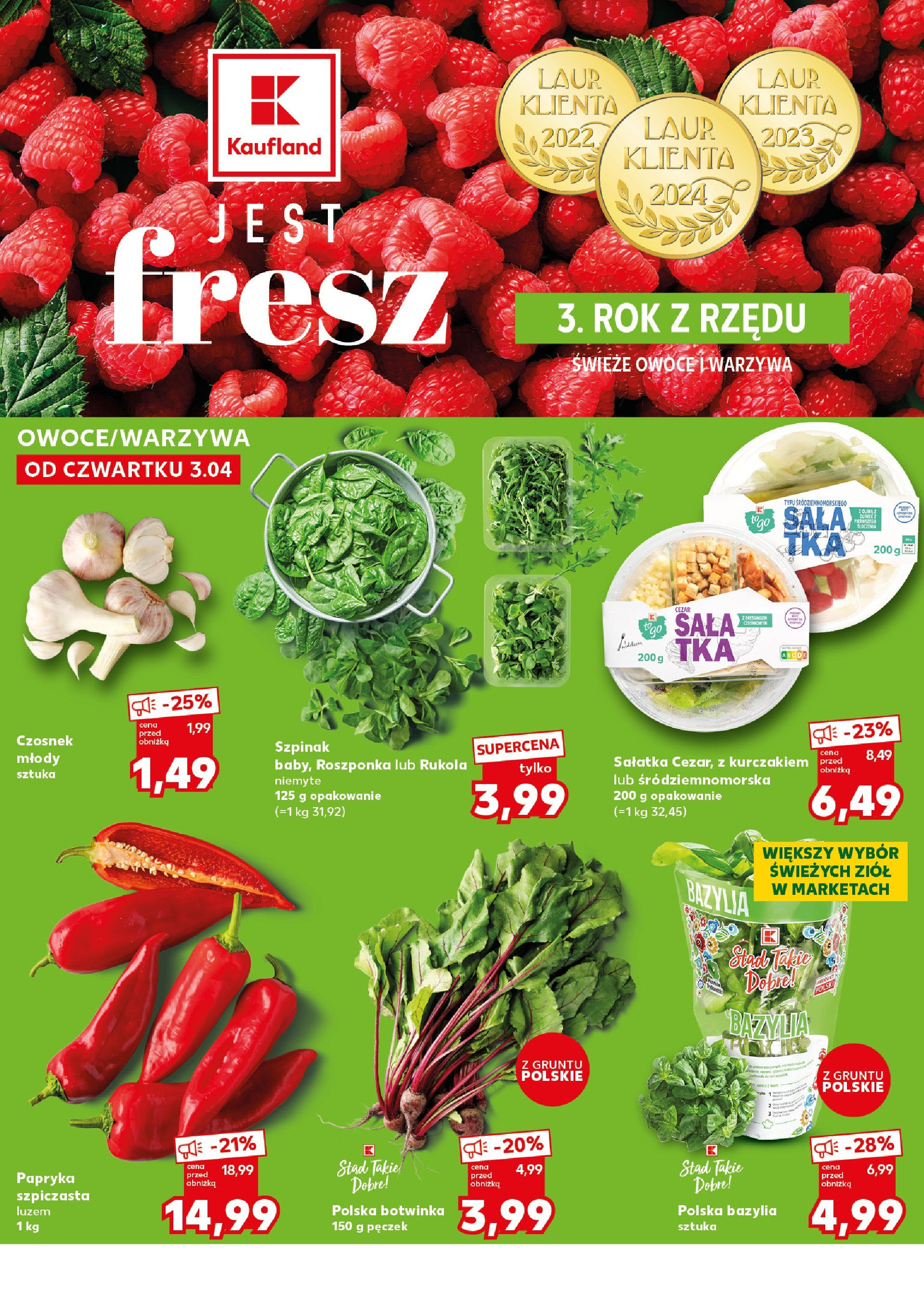 kaufland - Kaufland - Super Sobota gazetka ważna od 05.04. - 05.04. - page: 12