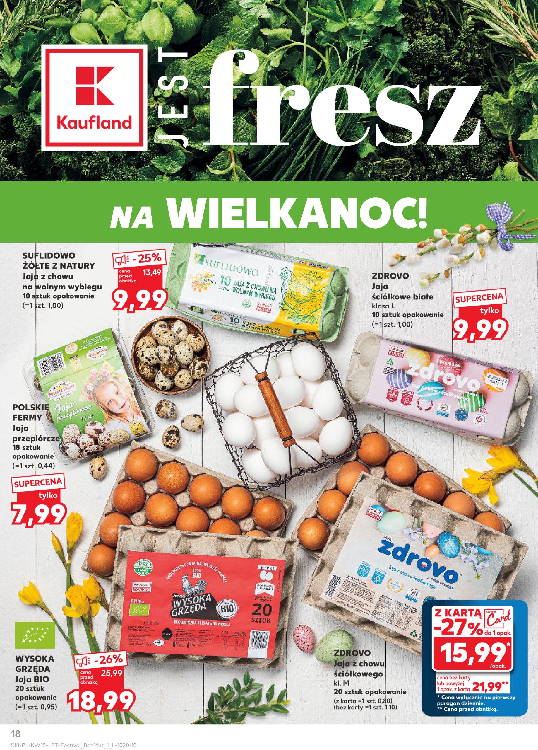 kaufland - Kaufland gazetka ważna od 10.04. - 15.04. - page: 18 kaufland - Kaufland gazetka ważna od 10.04. - 15.04. - page: 18