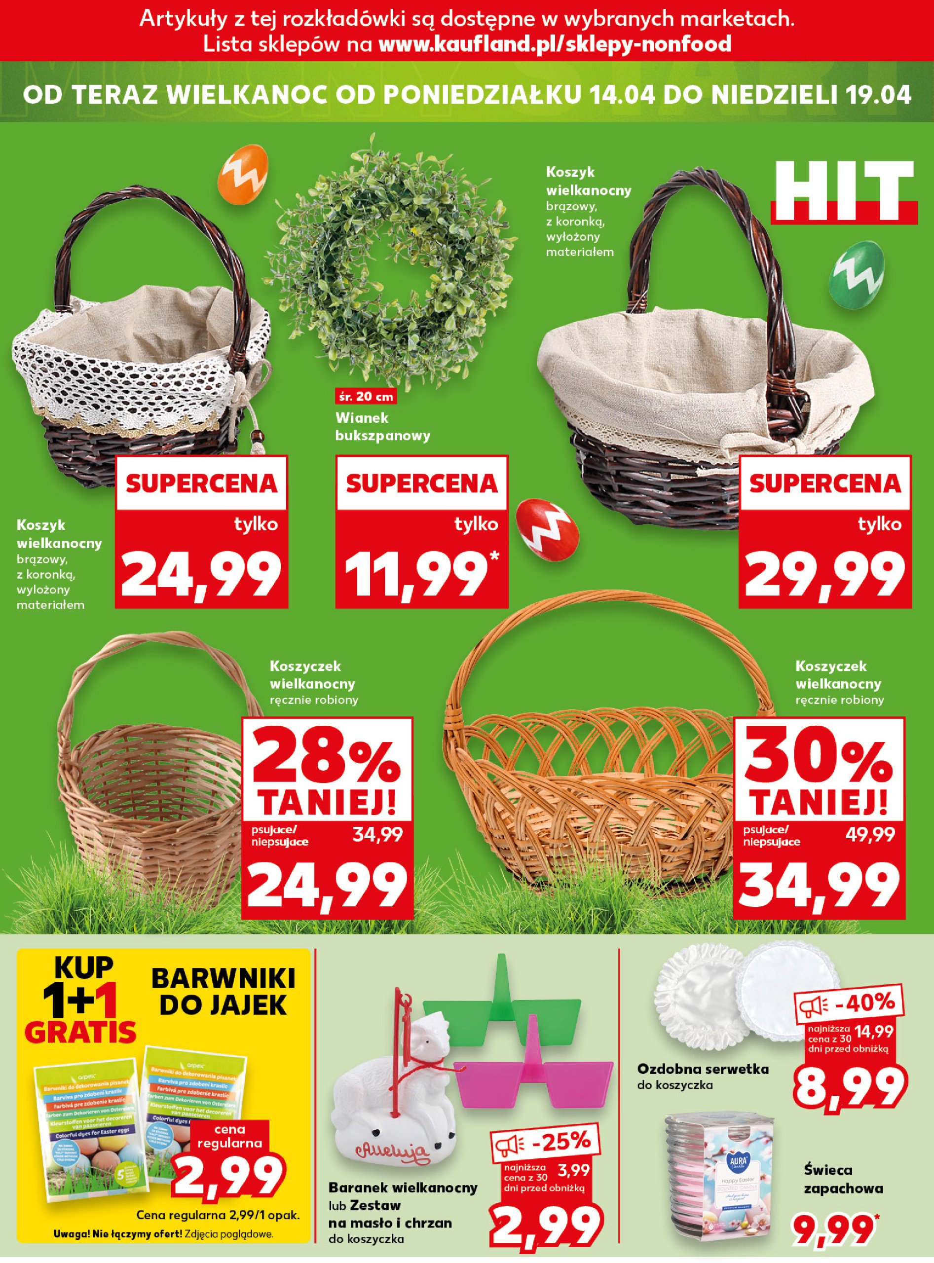 kaufland - Kaufland - Mega okazje gazetka ważna od 10.04. - 15.04. - page: 30 kaufland - Kaufland - Mega okazje gazetka ważna od 10.04. - 15.04. - page: 30
