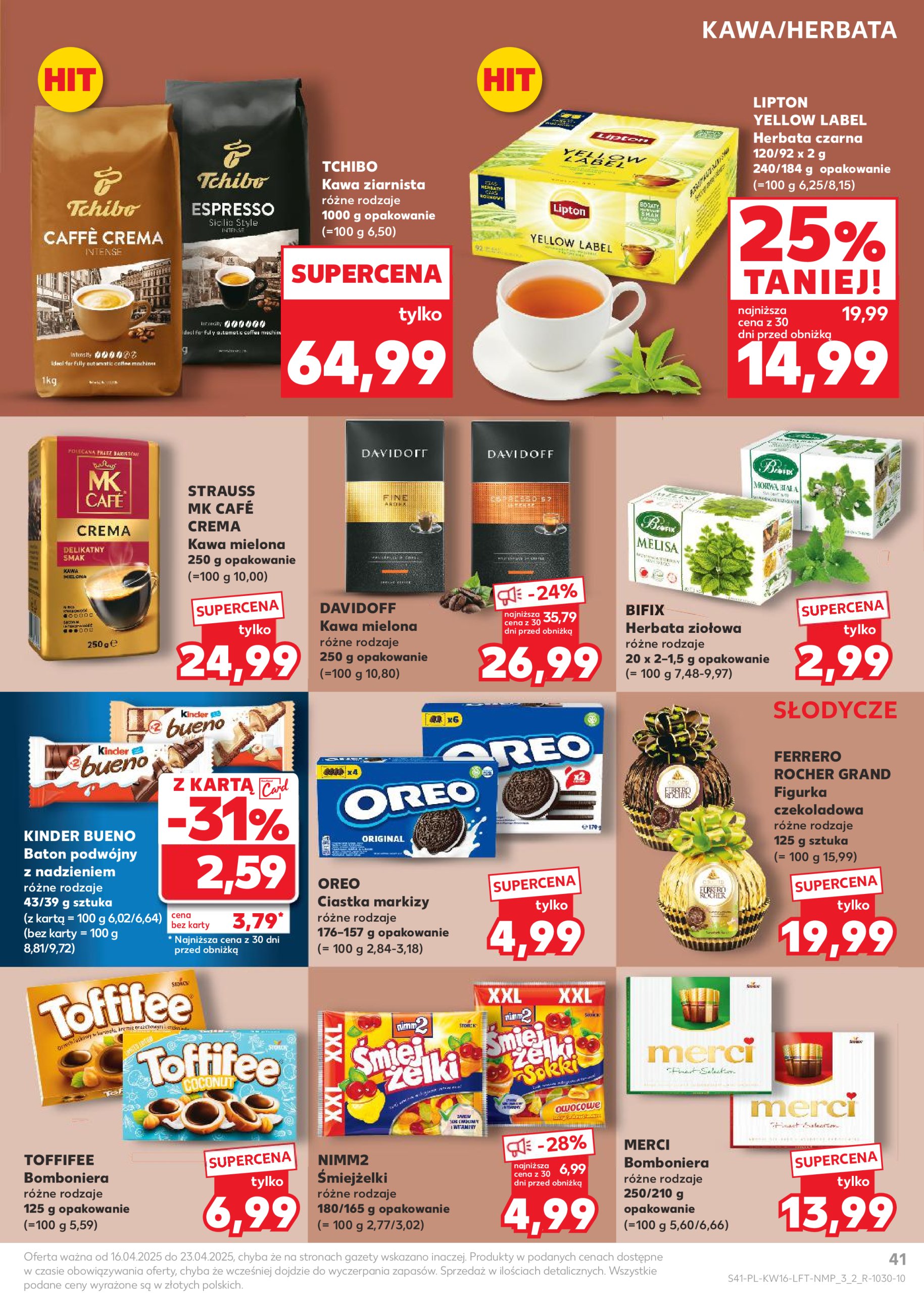 kaufland - Kaufland gazetka ważna od 16.04. - 23.04. - page: 41 kaufland - Kaufland gazetka ważna od 16.04. - 23.04. - page: 41