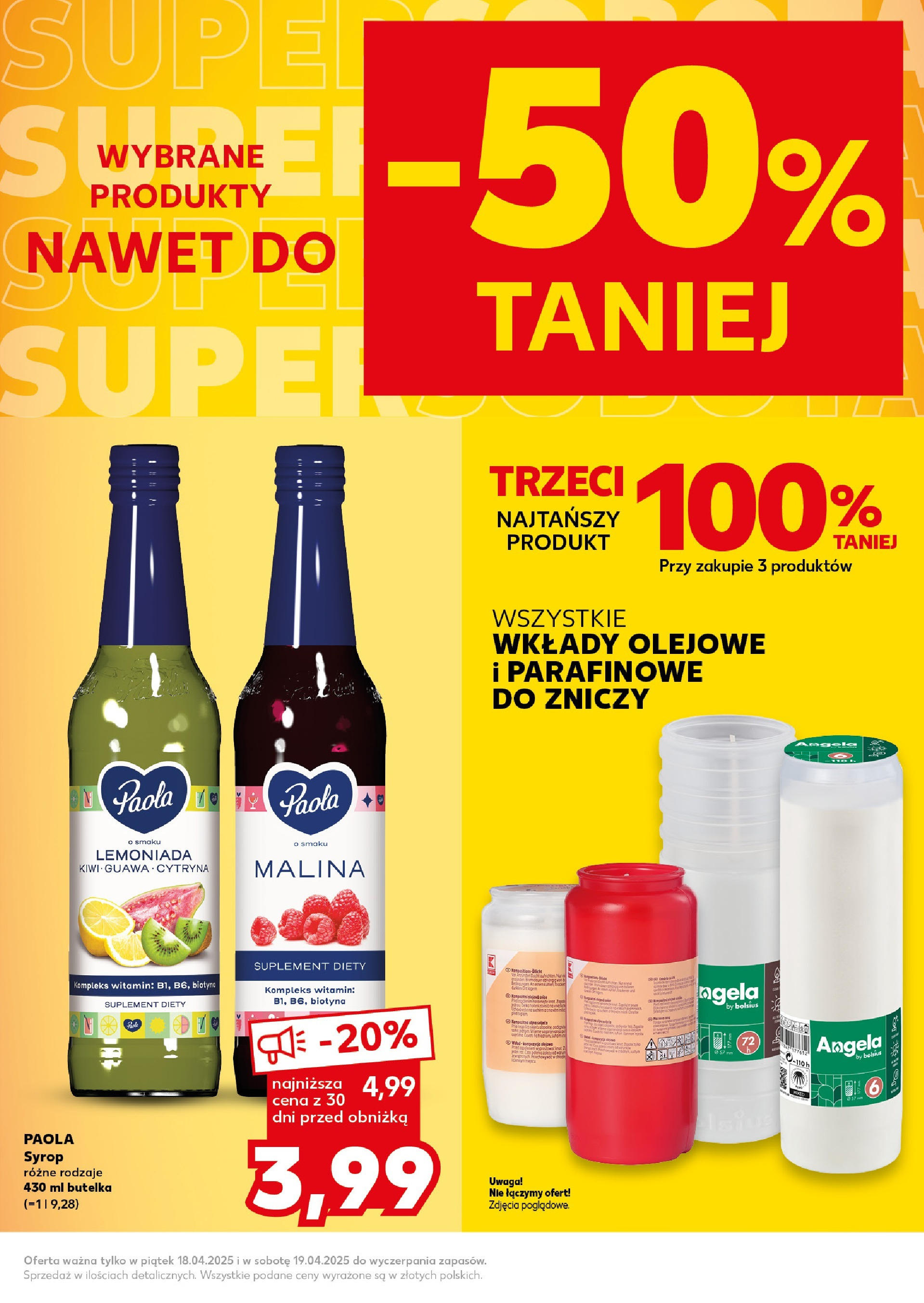 kaufland - Kaufland - Super Sobota gazetka ważna od 18.04. - 19.04. - page: 5