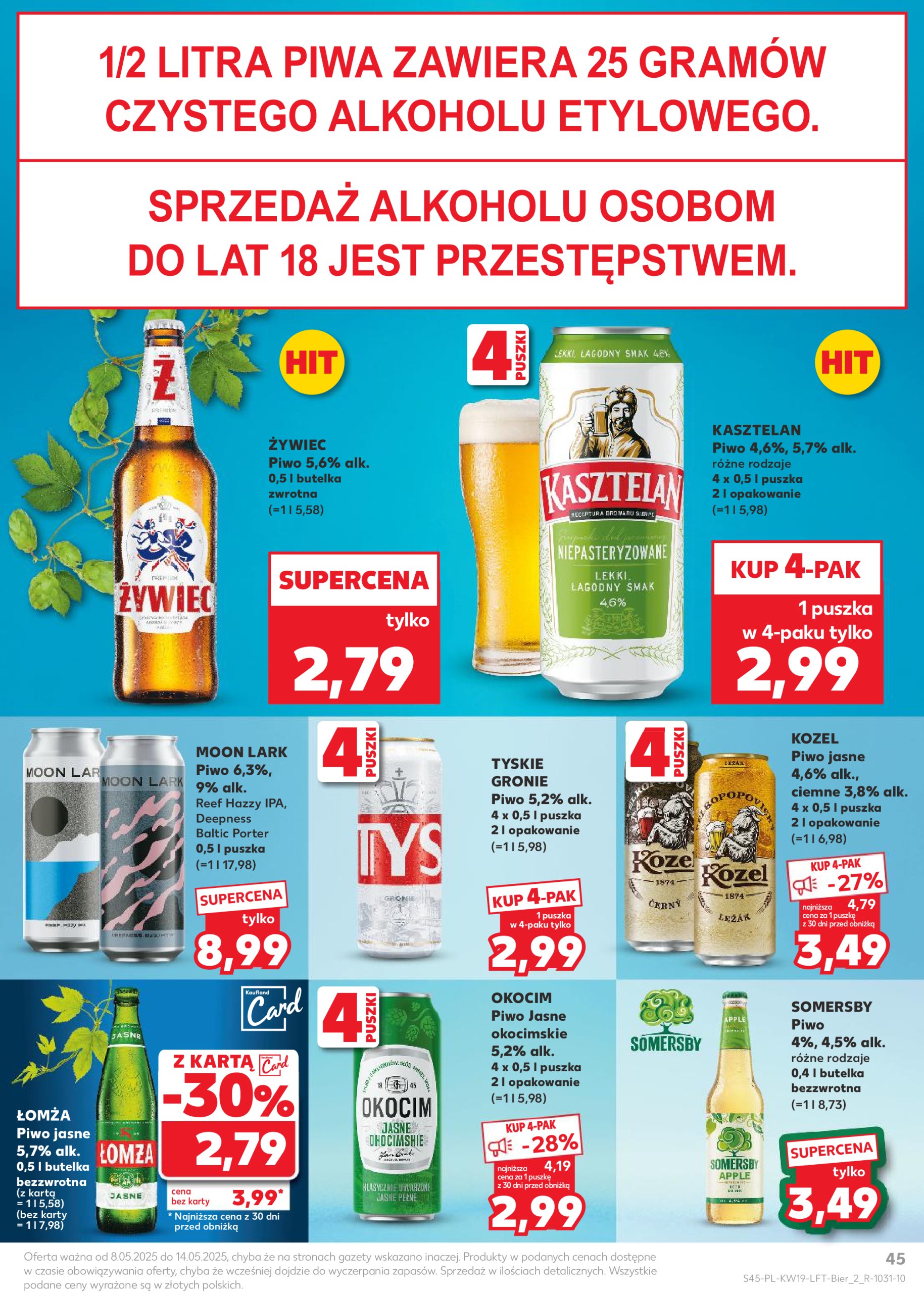 kaufland - Kaufland gazetka ważna od 08.05. - 14.05. - page: 45 kaufland - Kaufland gazetka ważna od 08.05. - 14.05. - page: 45