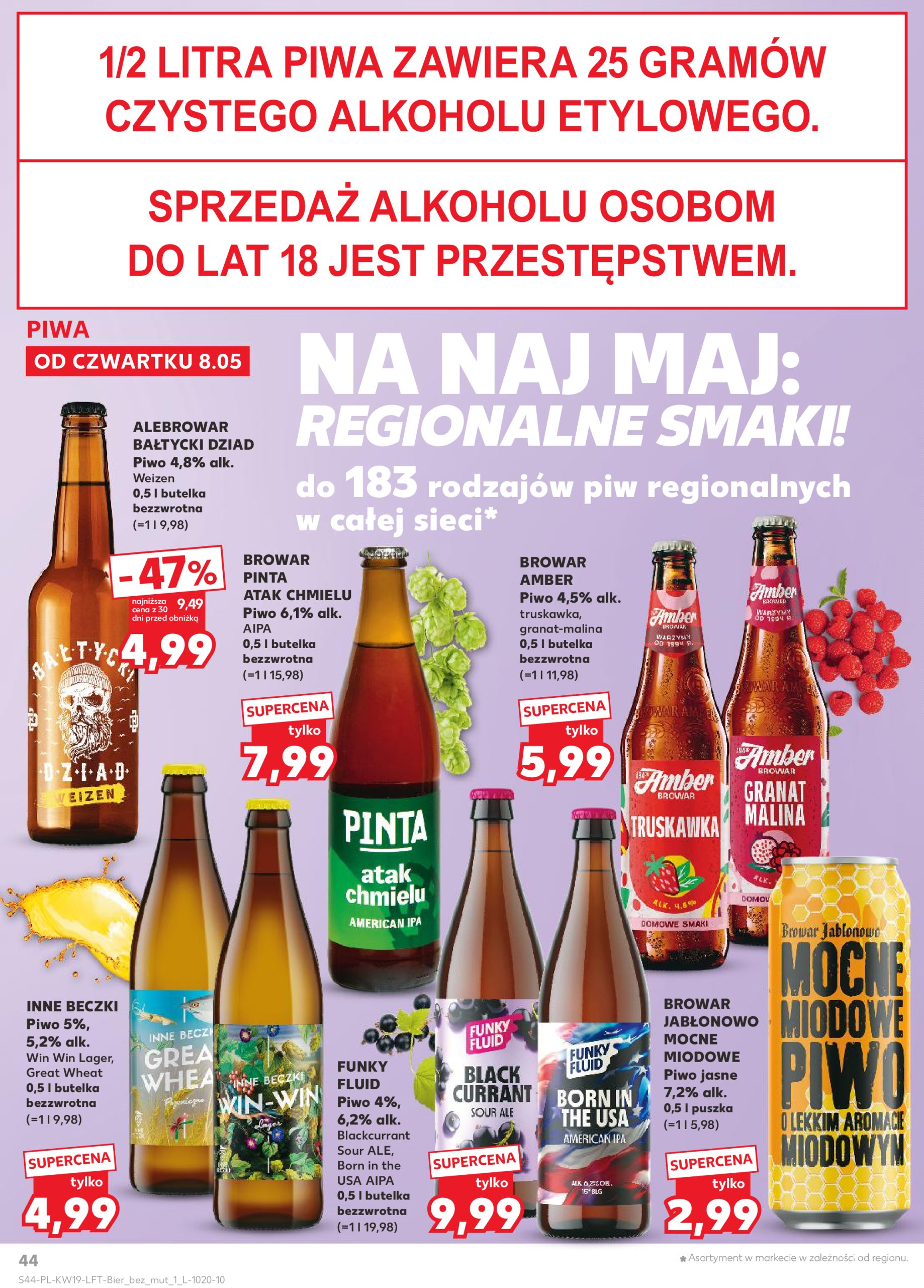 kaufland - Kaufland gazetka ważna od 08.05. - 14.05. - page: 44 kaufland - Kaufland gazetka ważna od 08.05. - 14.05. - page: 44
