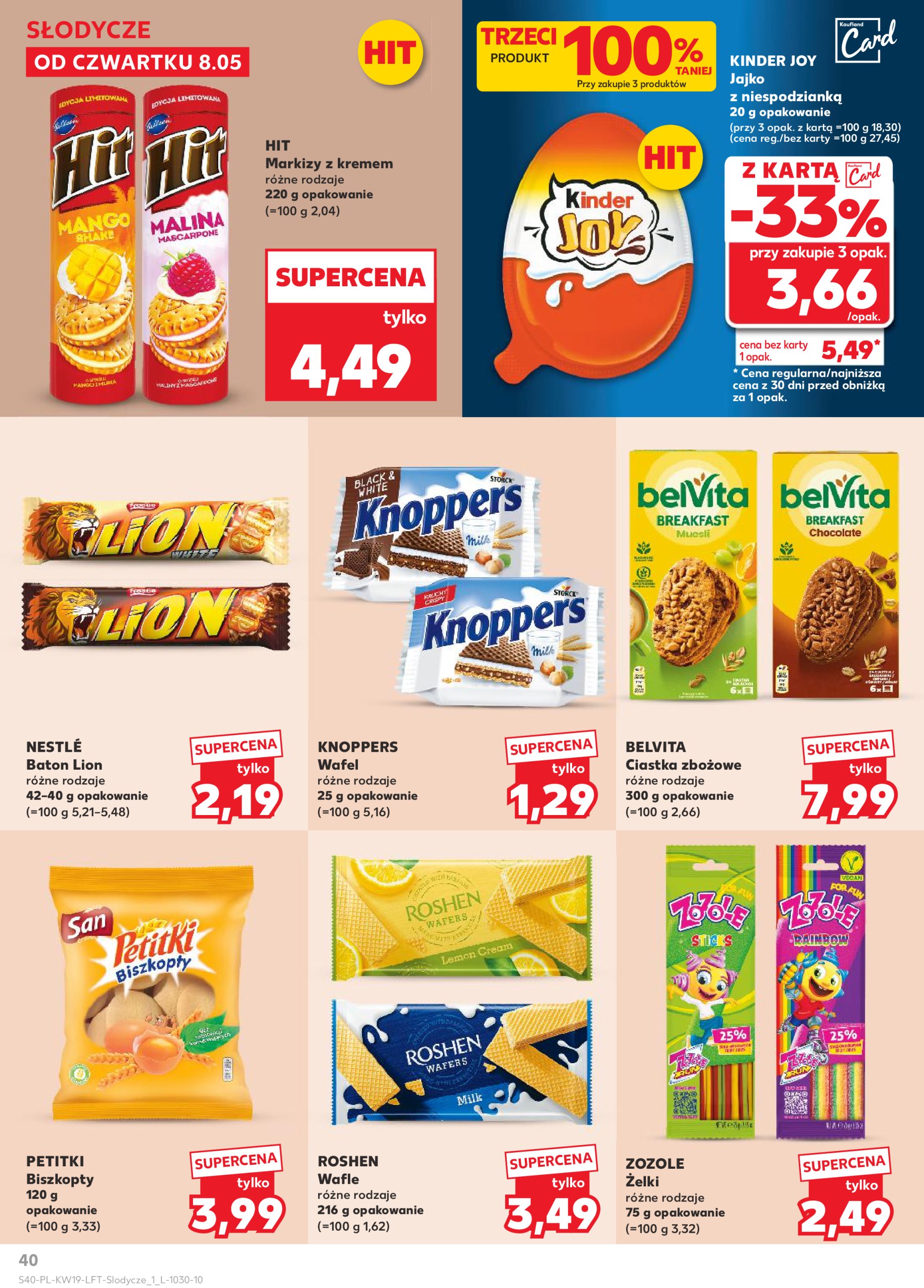 kaufland - Kaufland gazetka ważna od 08.05. - 14.05. - page: 40 kaufland - Kaufland gazetka ważna od 08.05. - 14.05. - page: 40